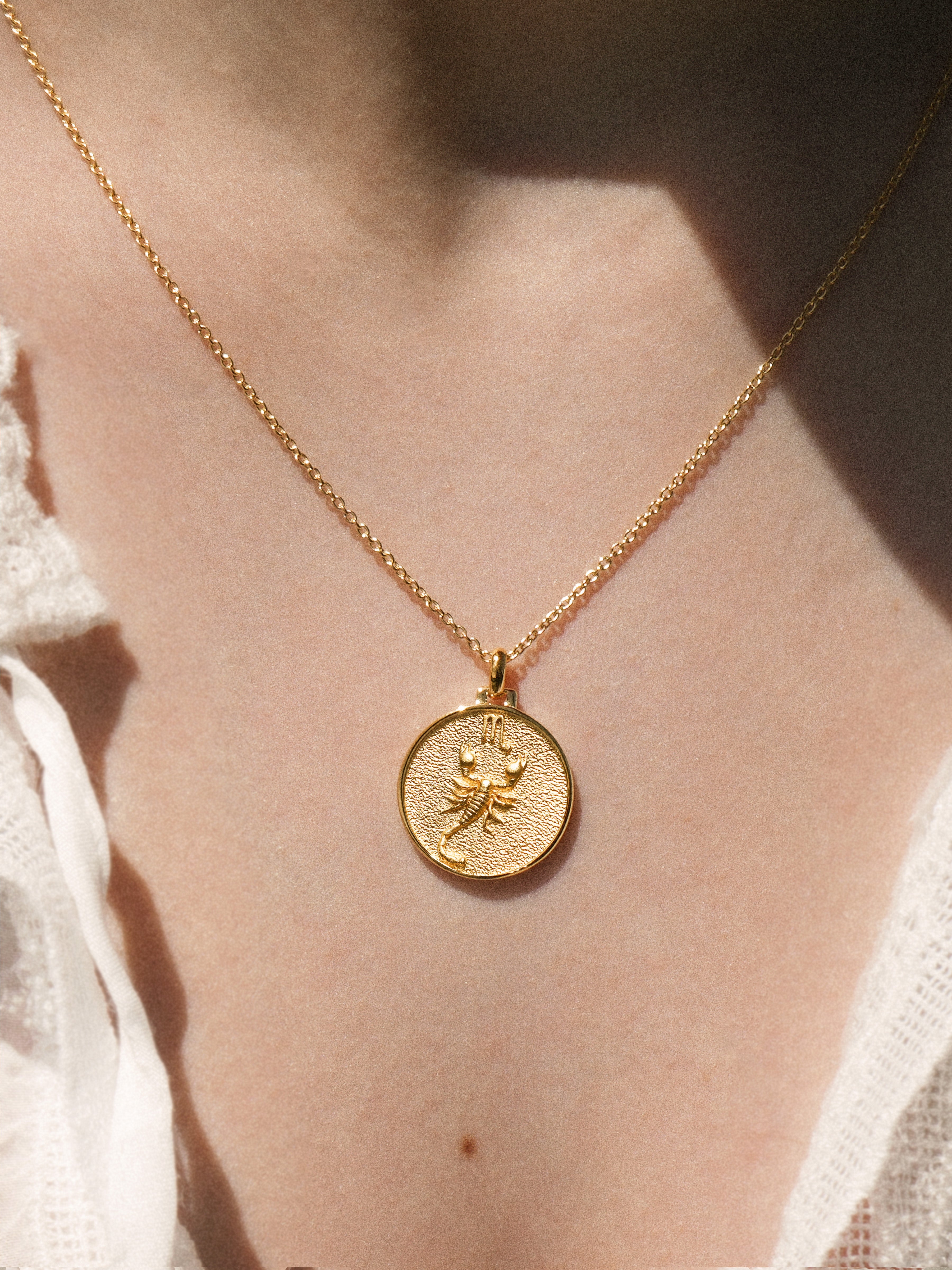 Scorpio - Necklace - Vermeil