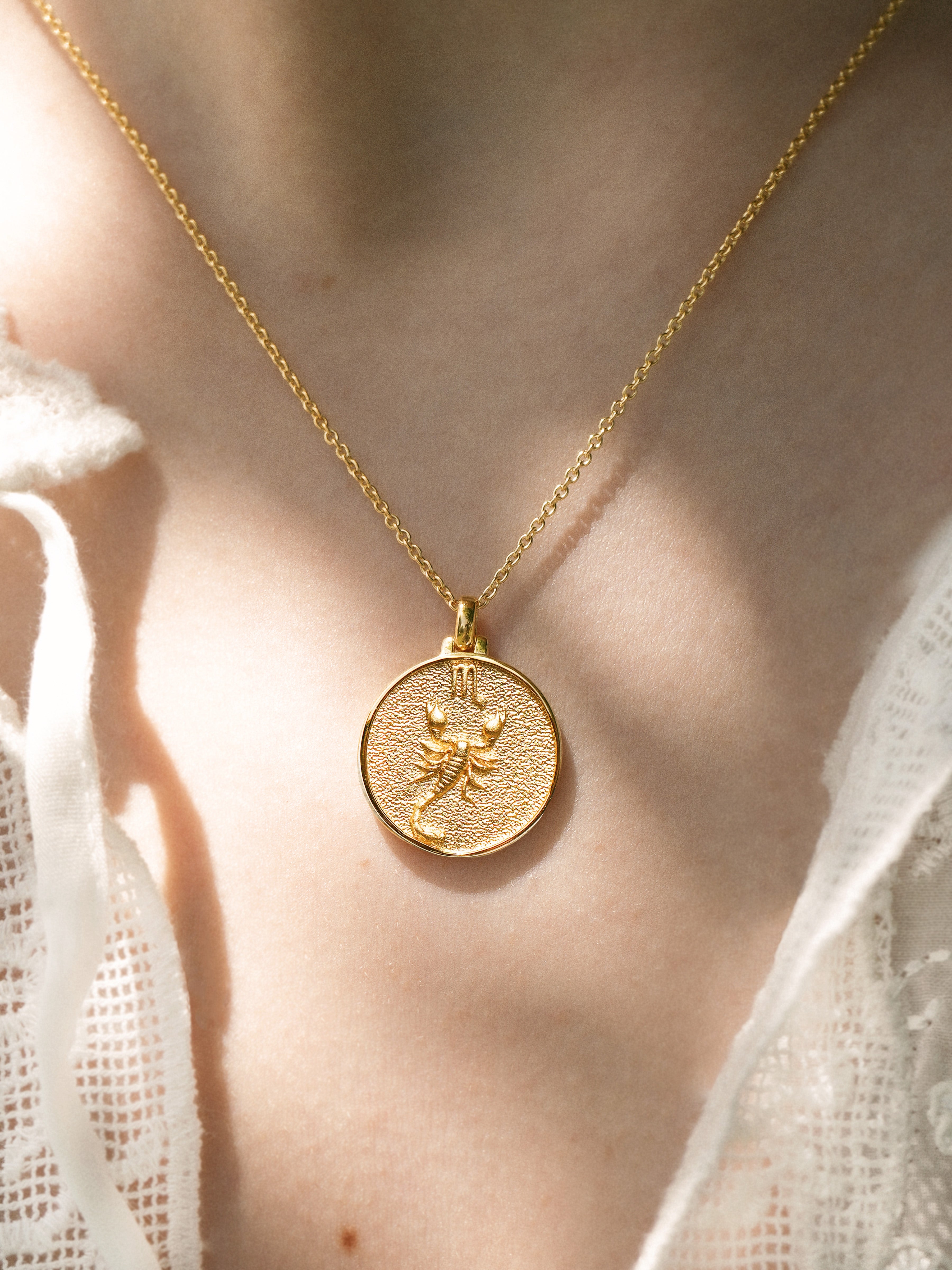 Scorpio - Necklace - Vermeil