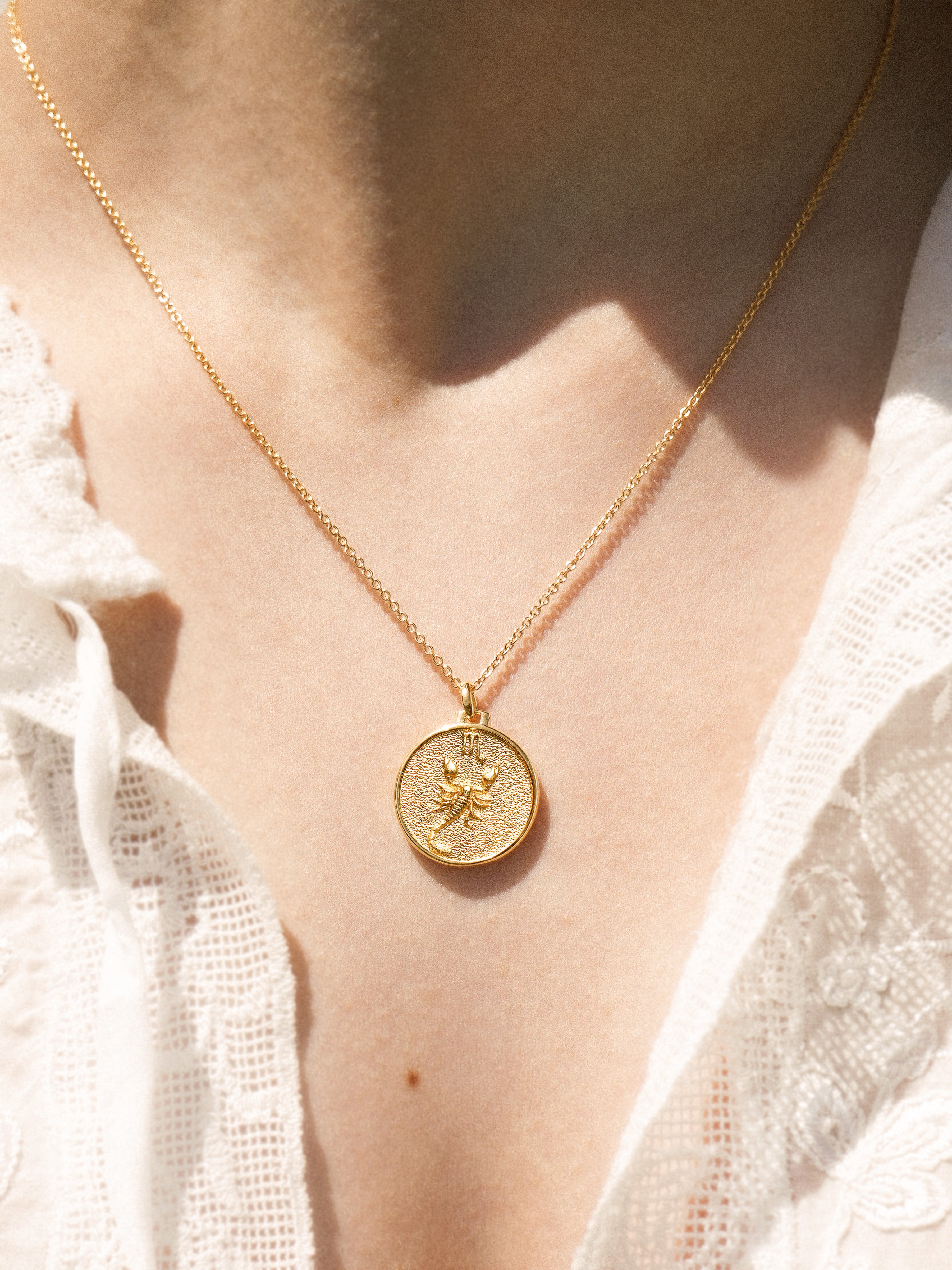 Scorpion - Collier - Vermeil