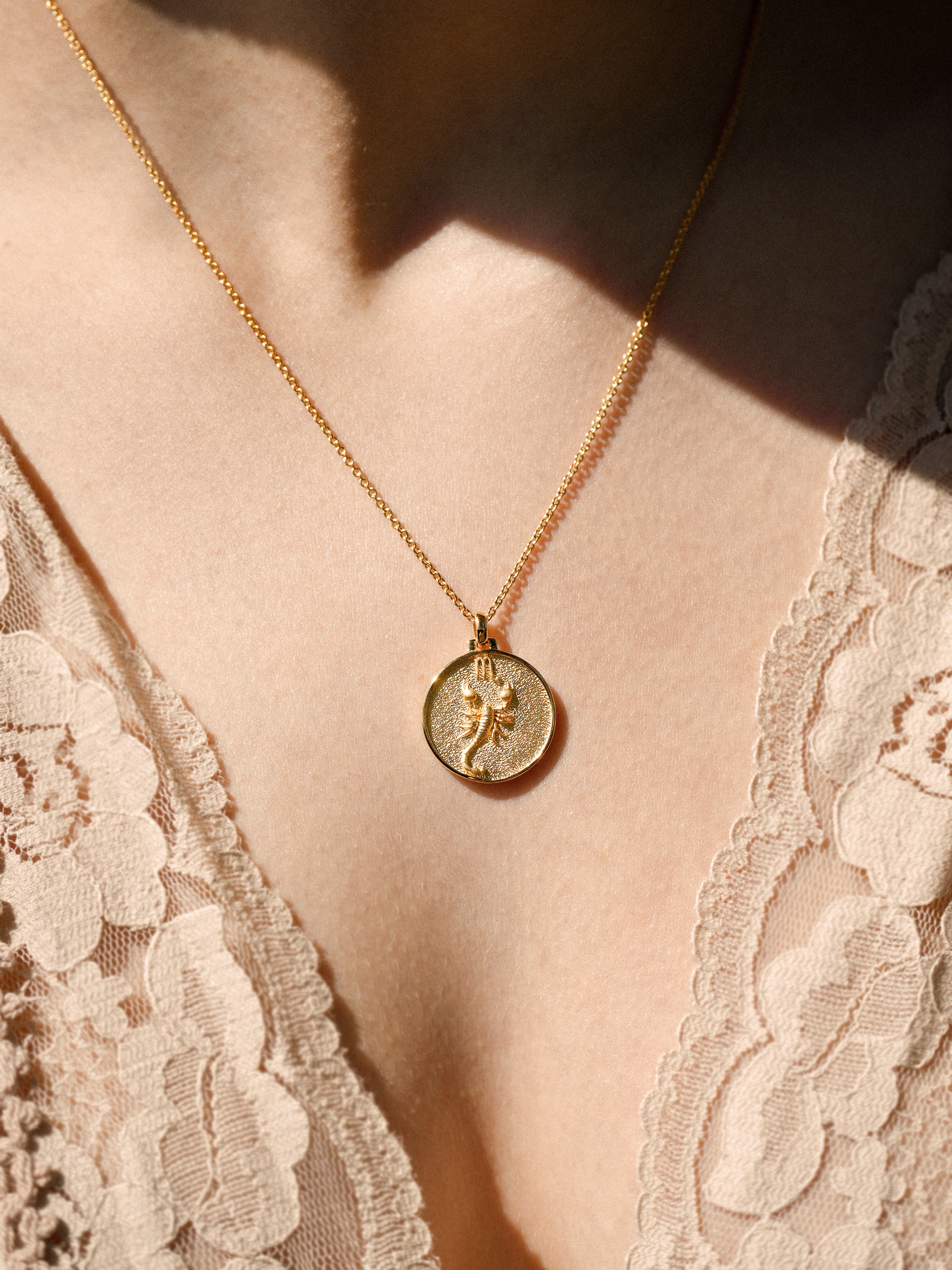 Scorpion - Collier - Vermeil