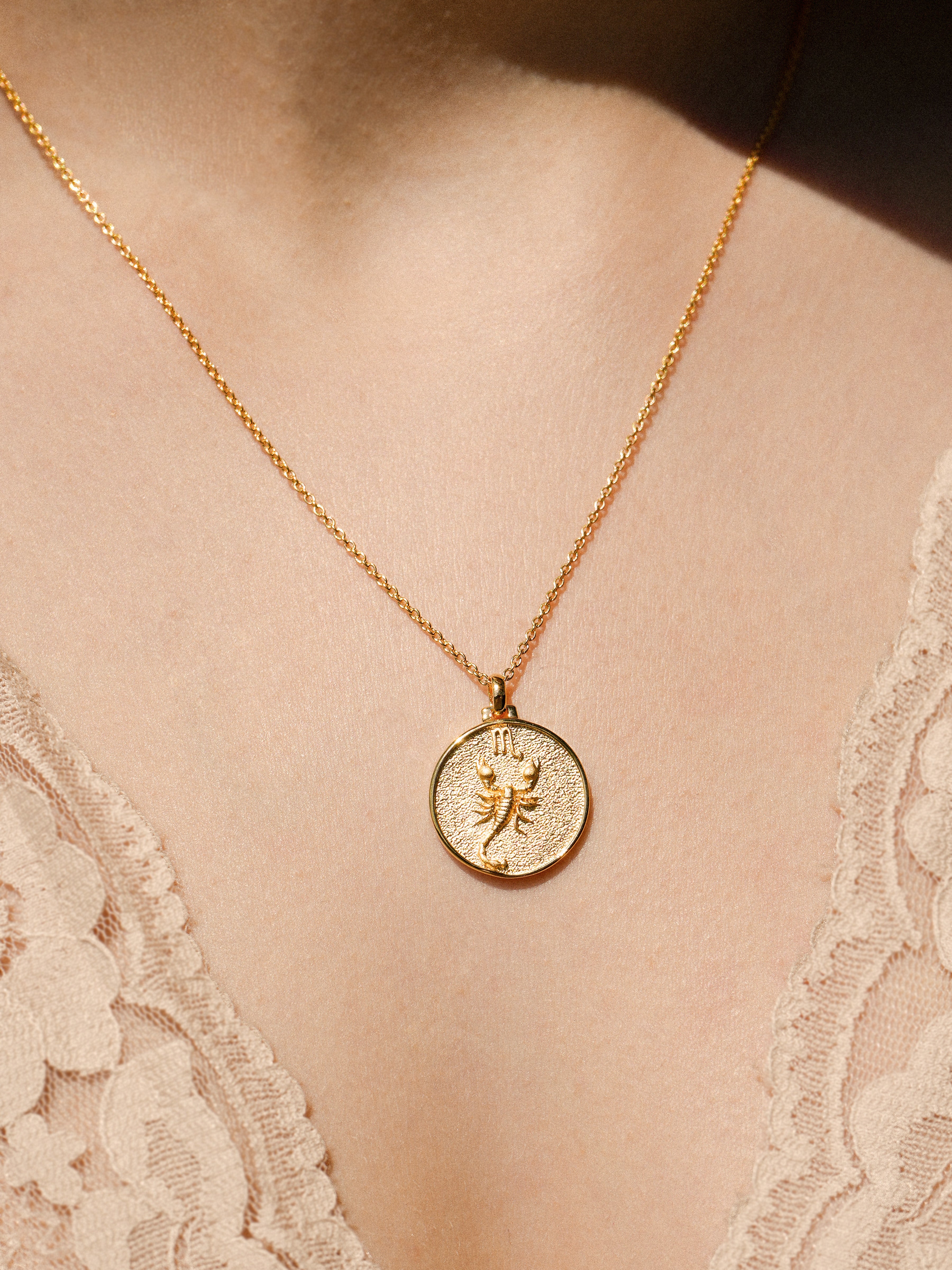 Scorpio - Necklace - Vermeil