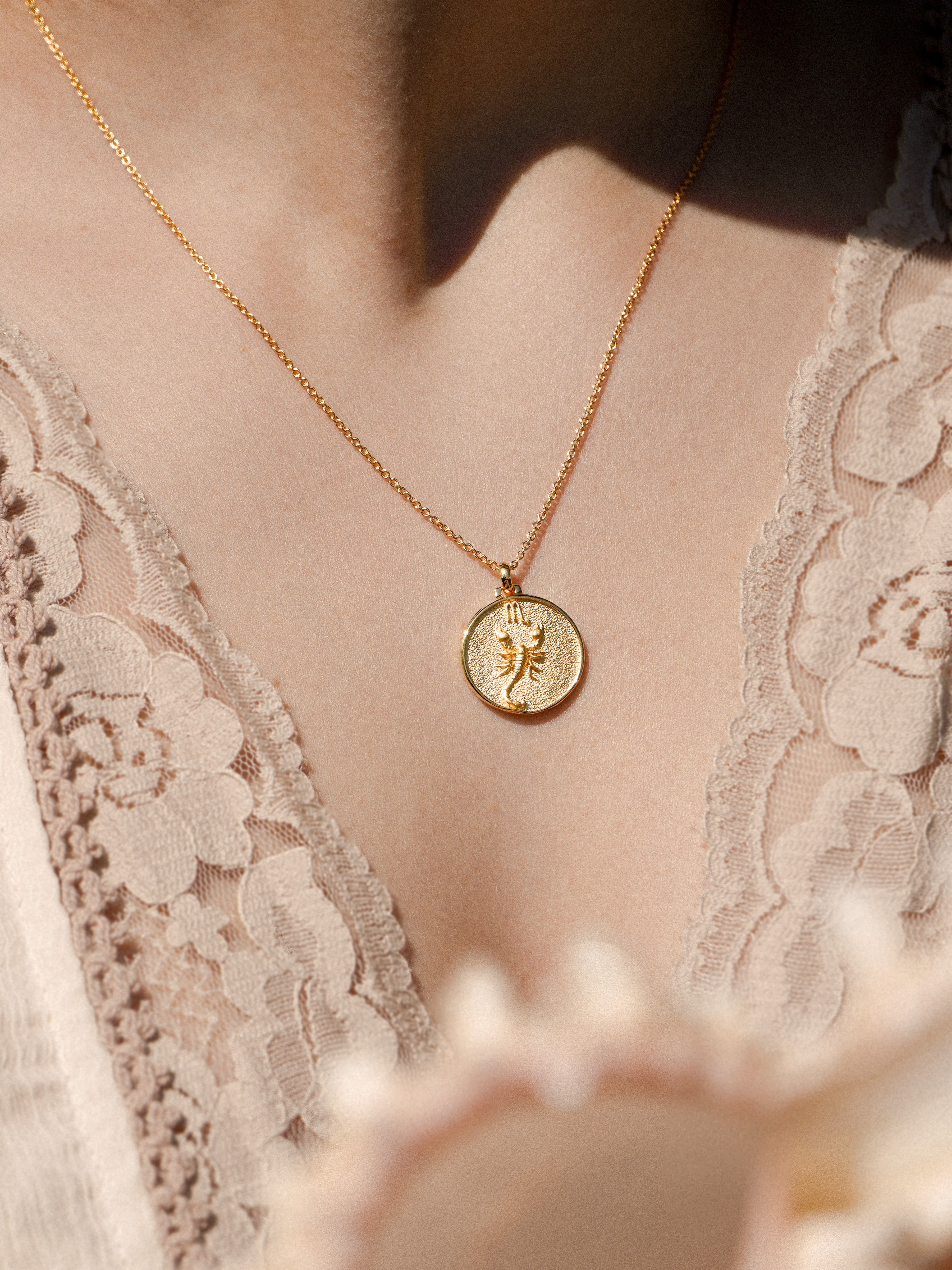 Scorpion - Collier - Vermeil