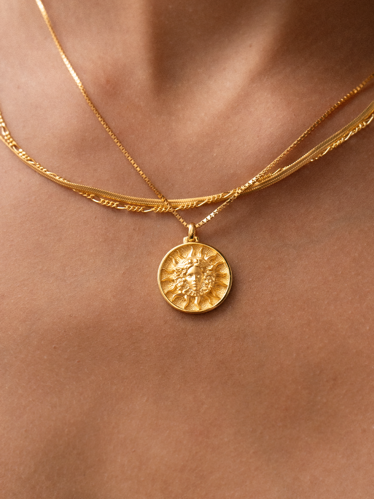 Sol - Necklace - Vermeil