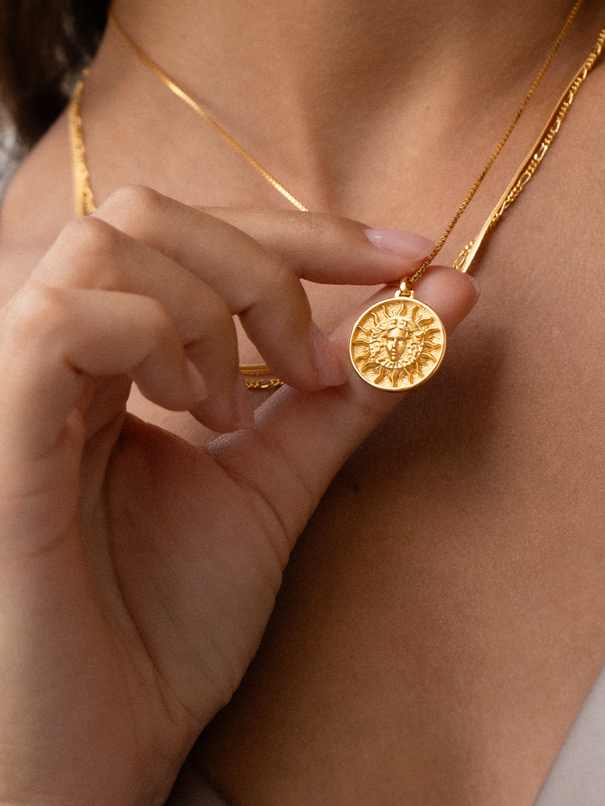 Sol - Necklace - Vermeil