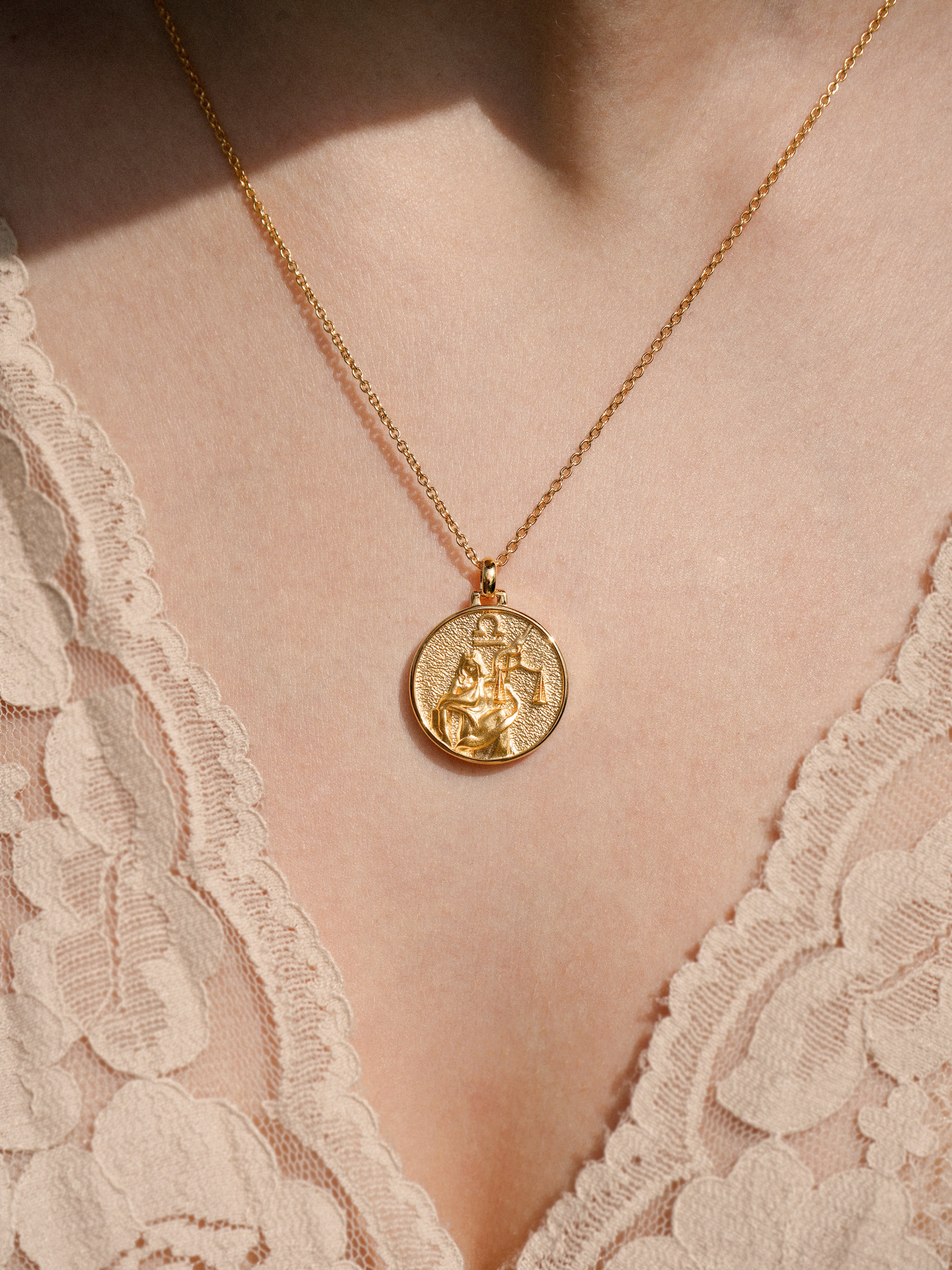 Libra - Necklace - Vermeil