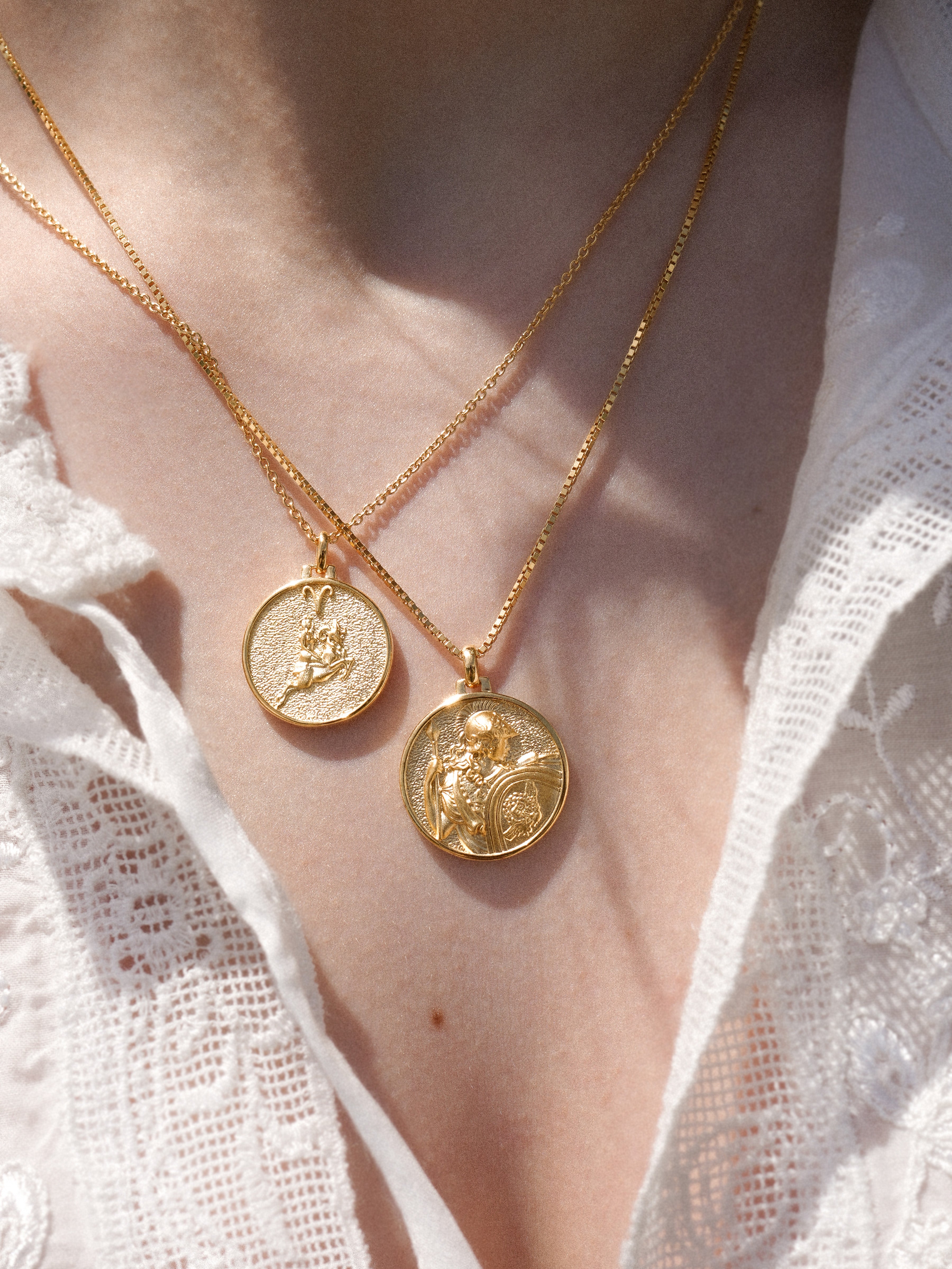 Aries - Collar - Vermeil