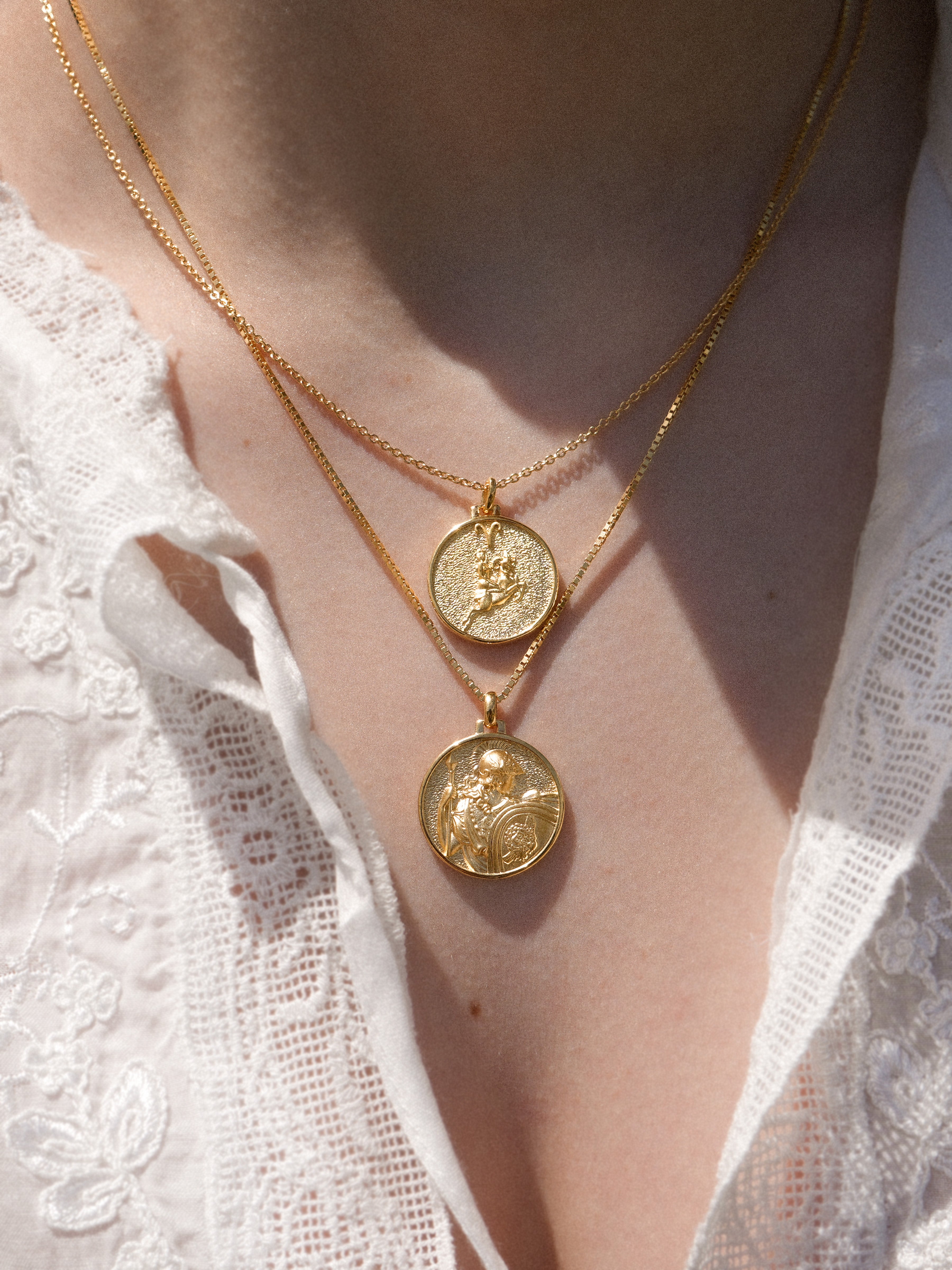 Aries - Collar - Vermeil