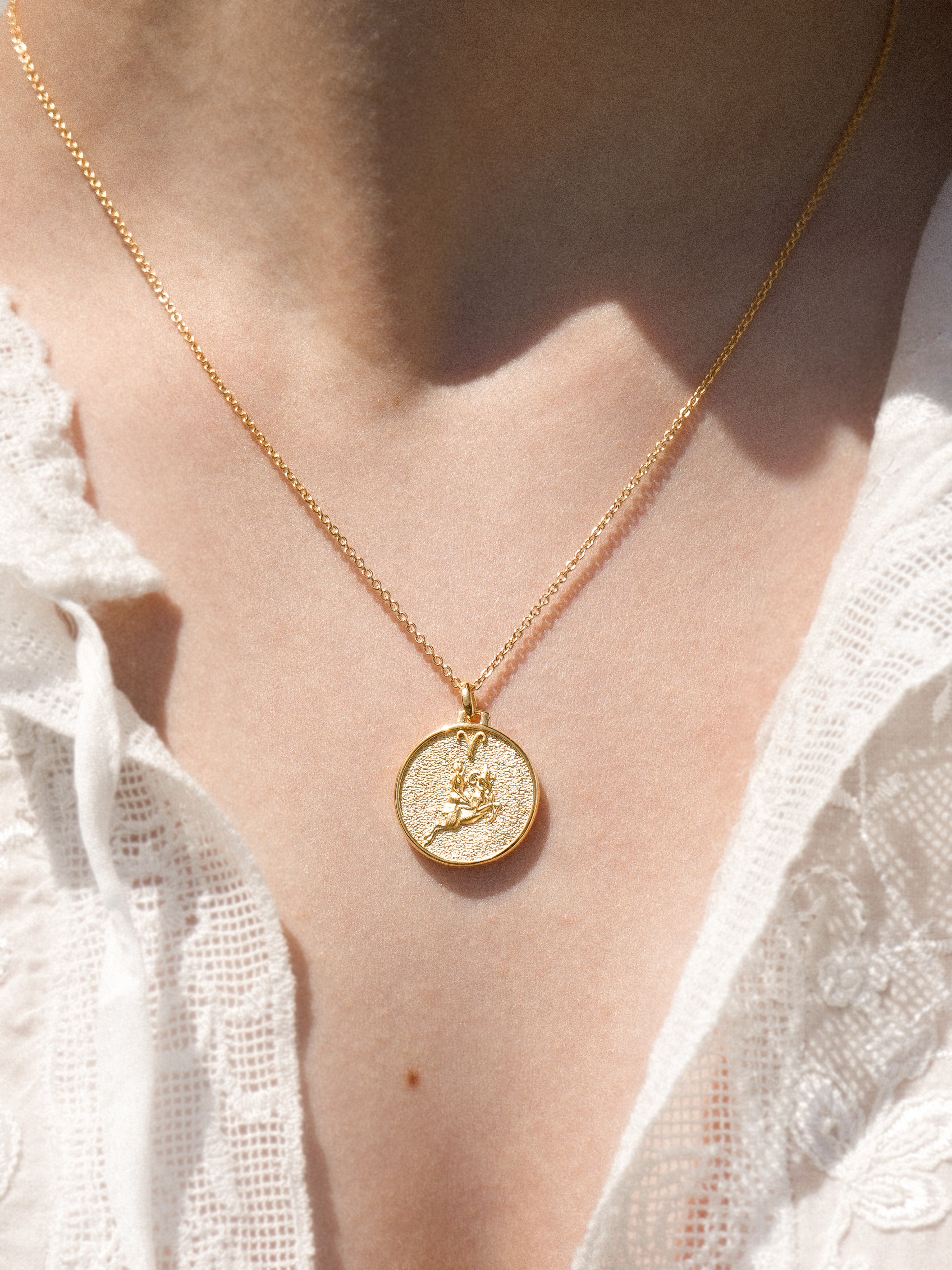 Aries - Collar - Vermeil