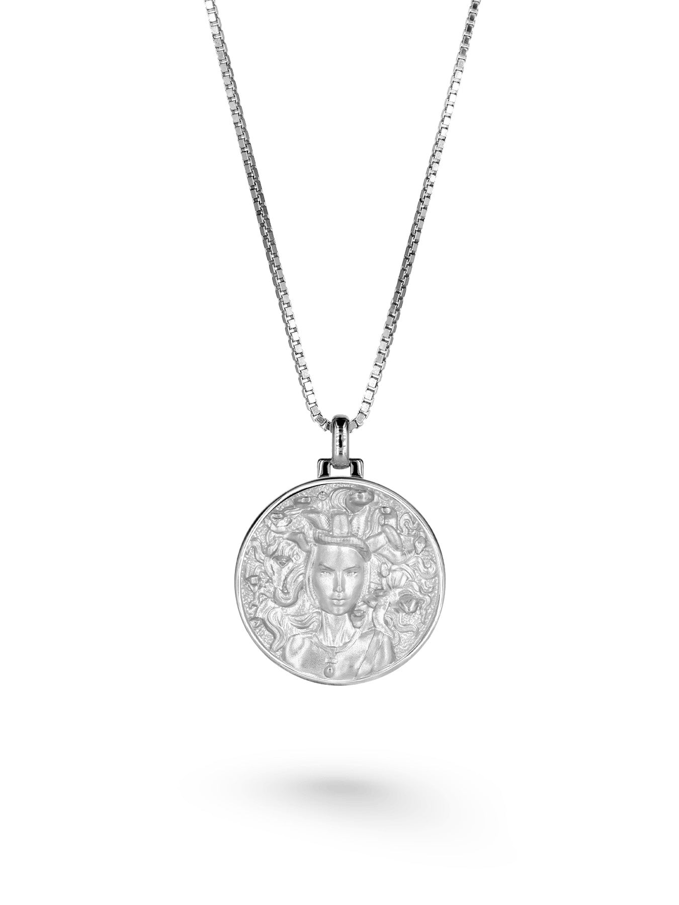 Medusa - collier - argent