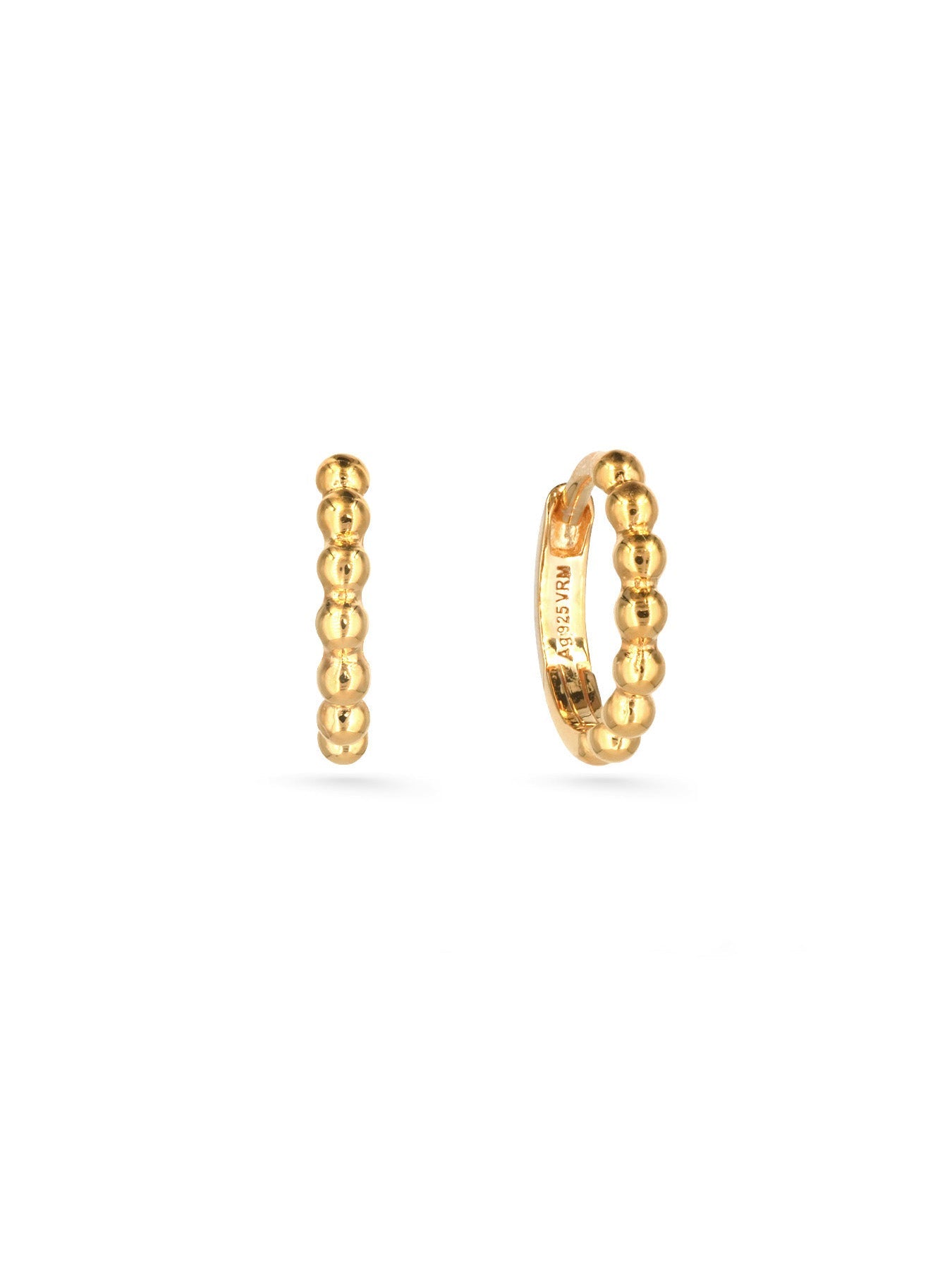 Bubble Hoops - Earrings - Vermeil