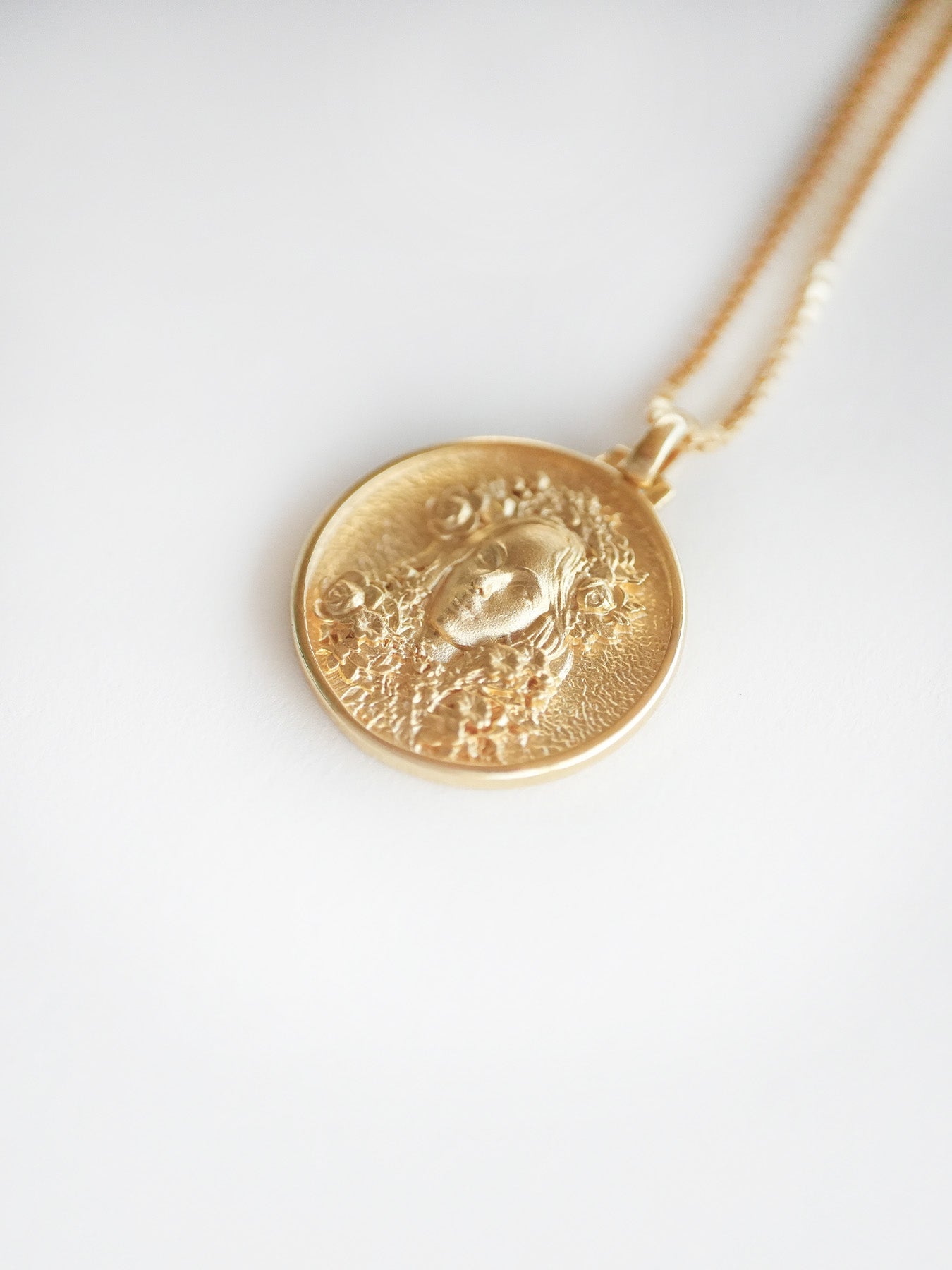 Flora - Necklace - Solid - Gold