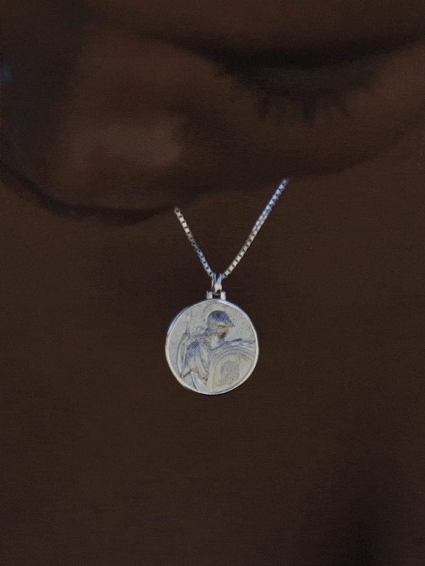 Athena Halskette Silber