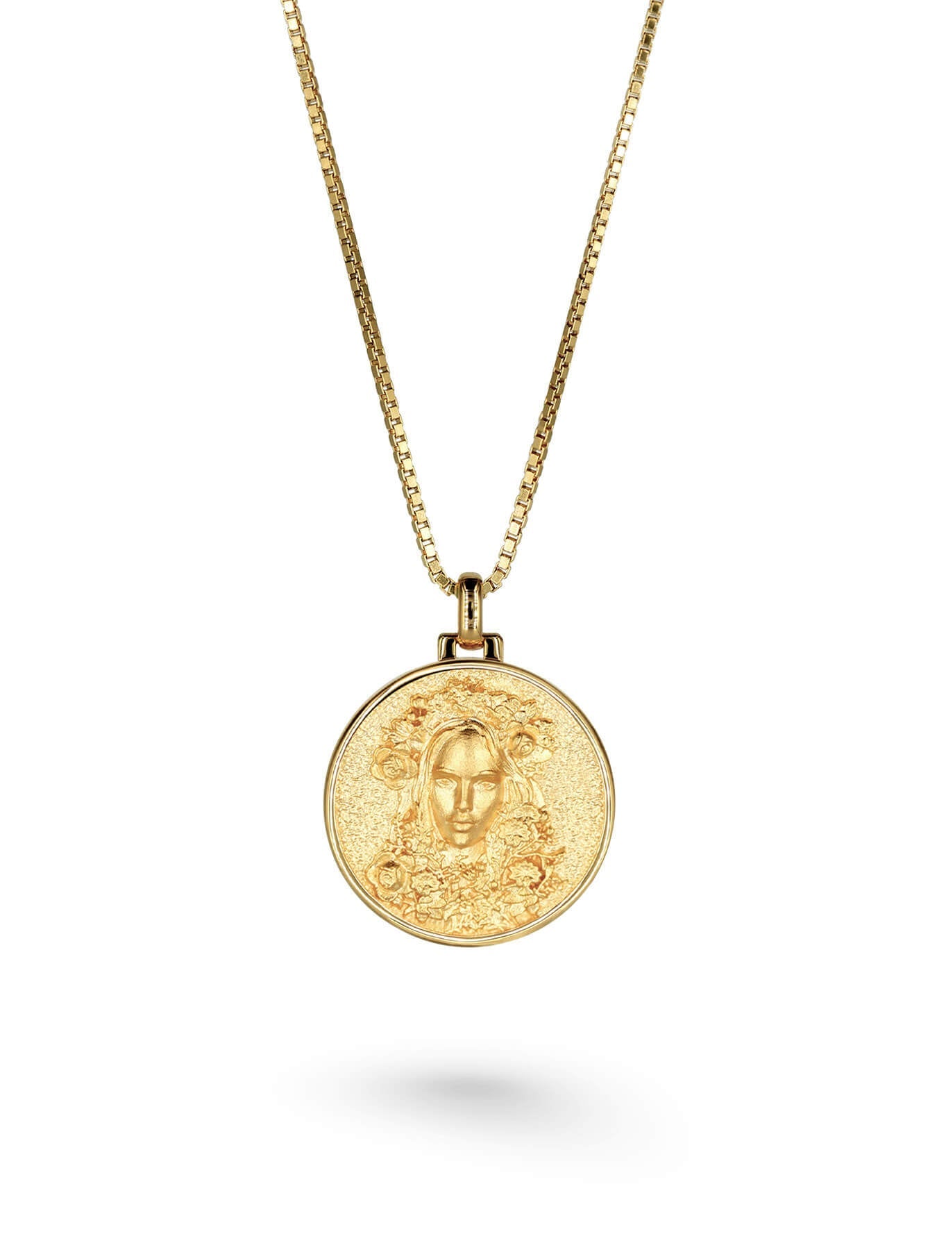 Gold st clearance christopher necklace argos