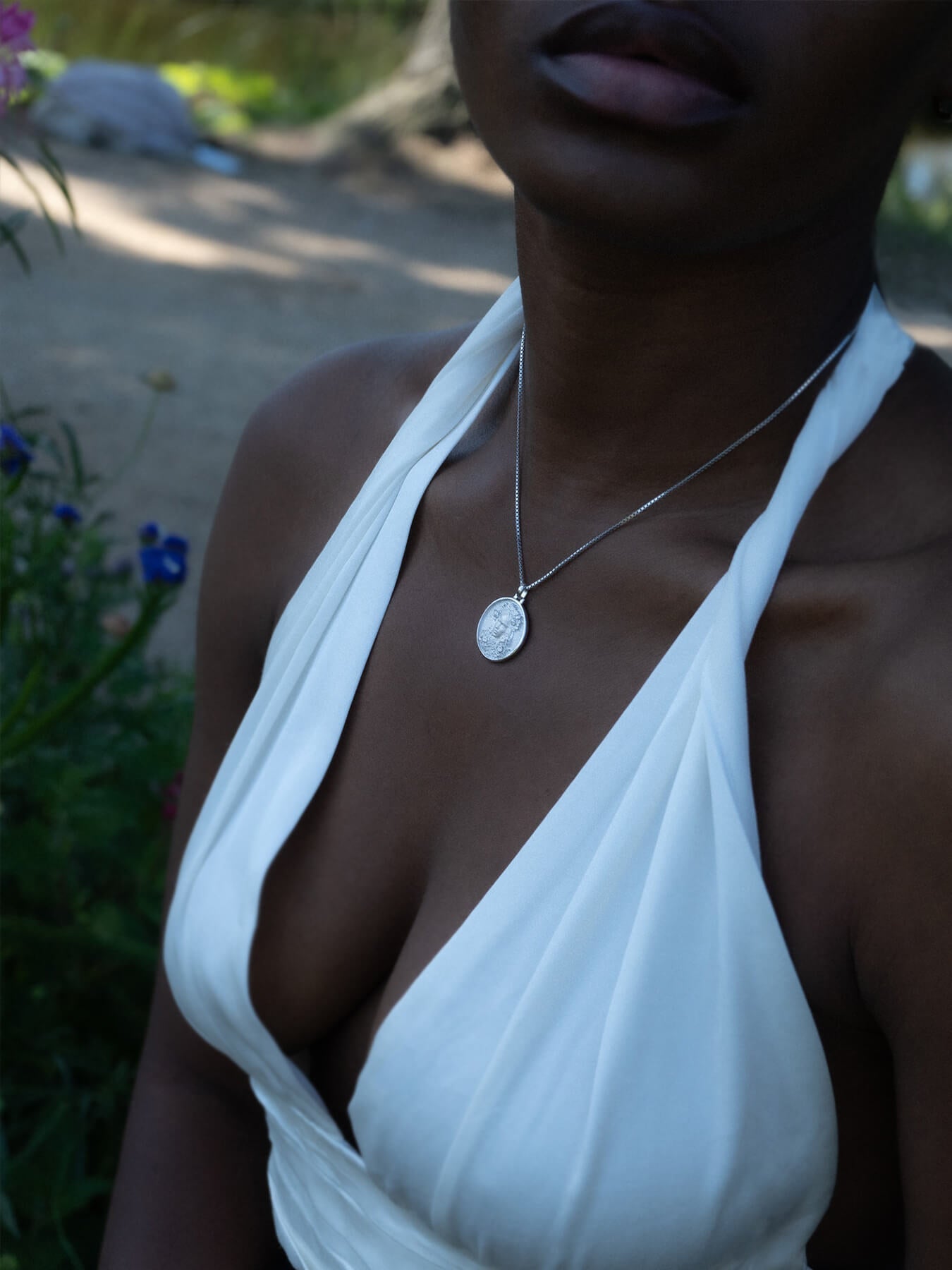 Flora - Collier - Argent