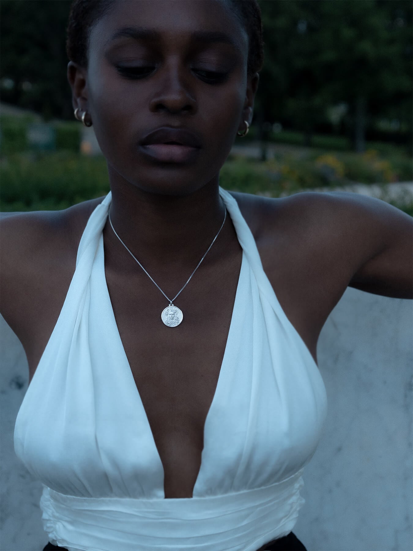 Flora - Collier - Argent