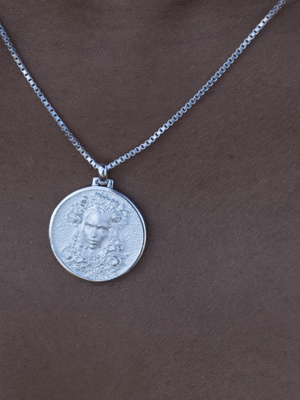 Flora - Halskette - Silber