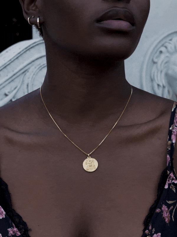 Flora - Necklace - Solid - Gold
