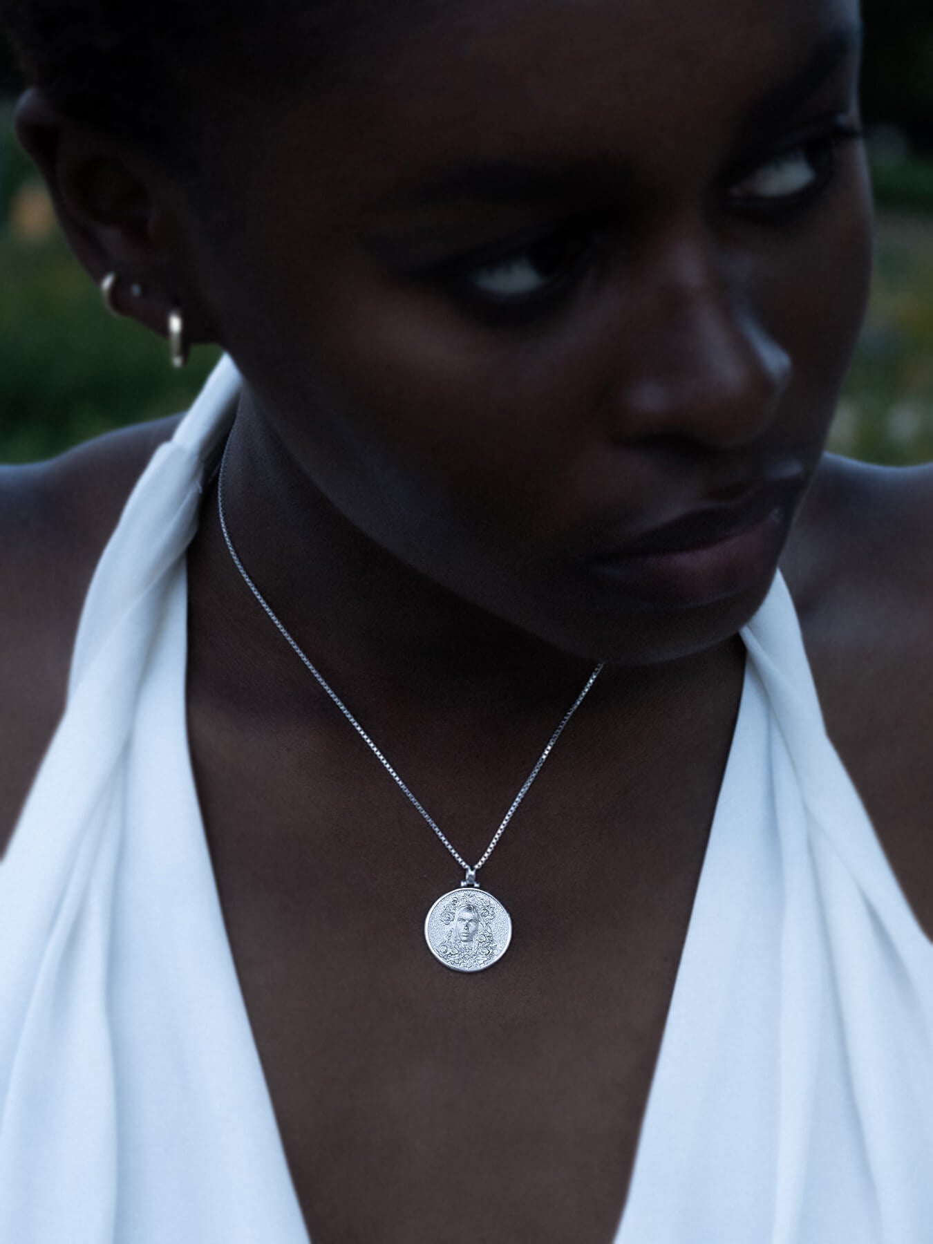 Flora - Halskette - Silber