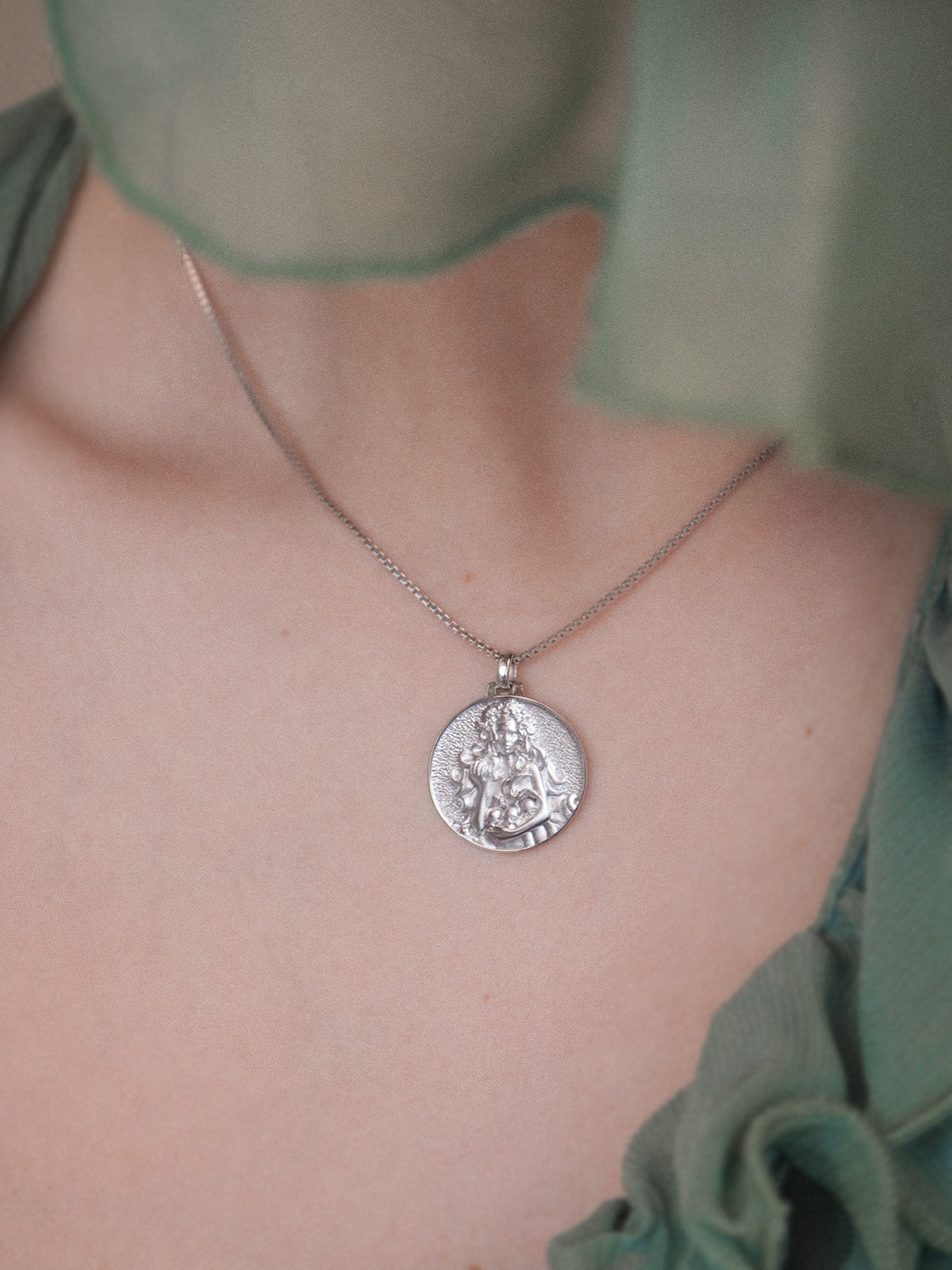 Persephone Halskette Silber