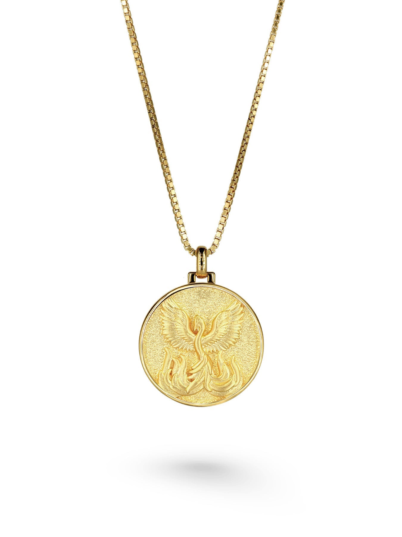 Phoenix - Halskette - Solid - Gold