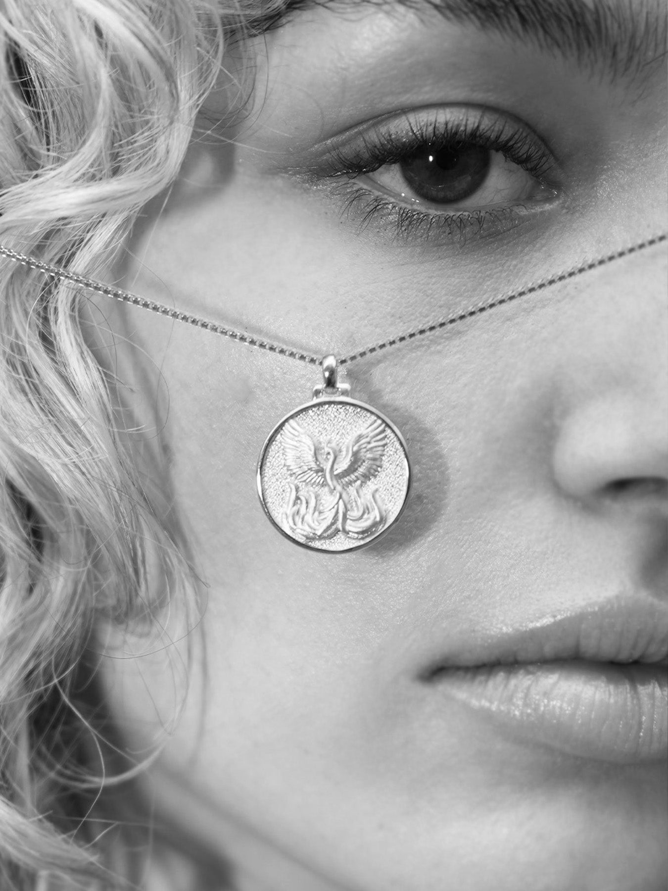 Collier Phénix Argent