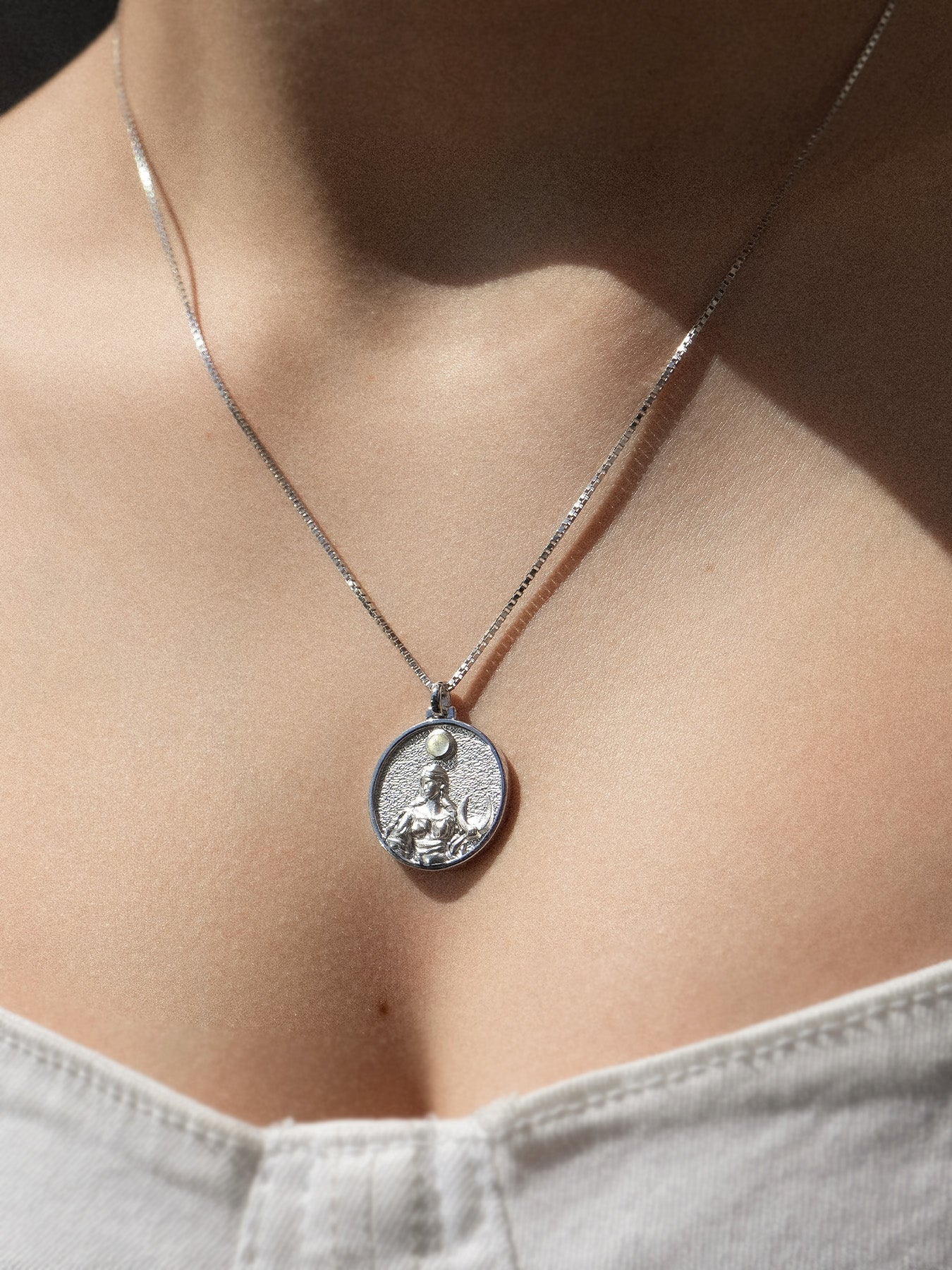 Selene - Halskette - Silber