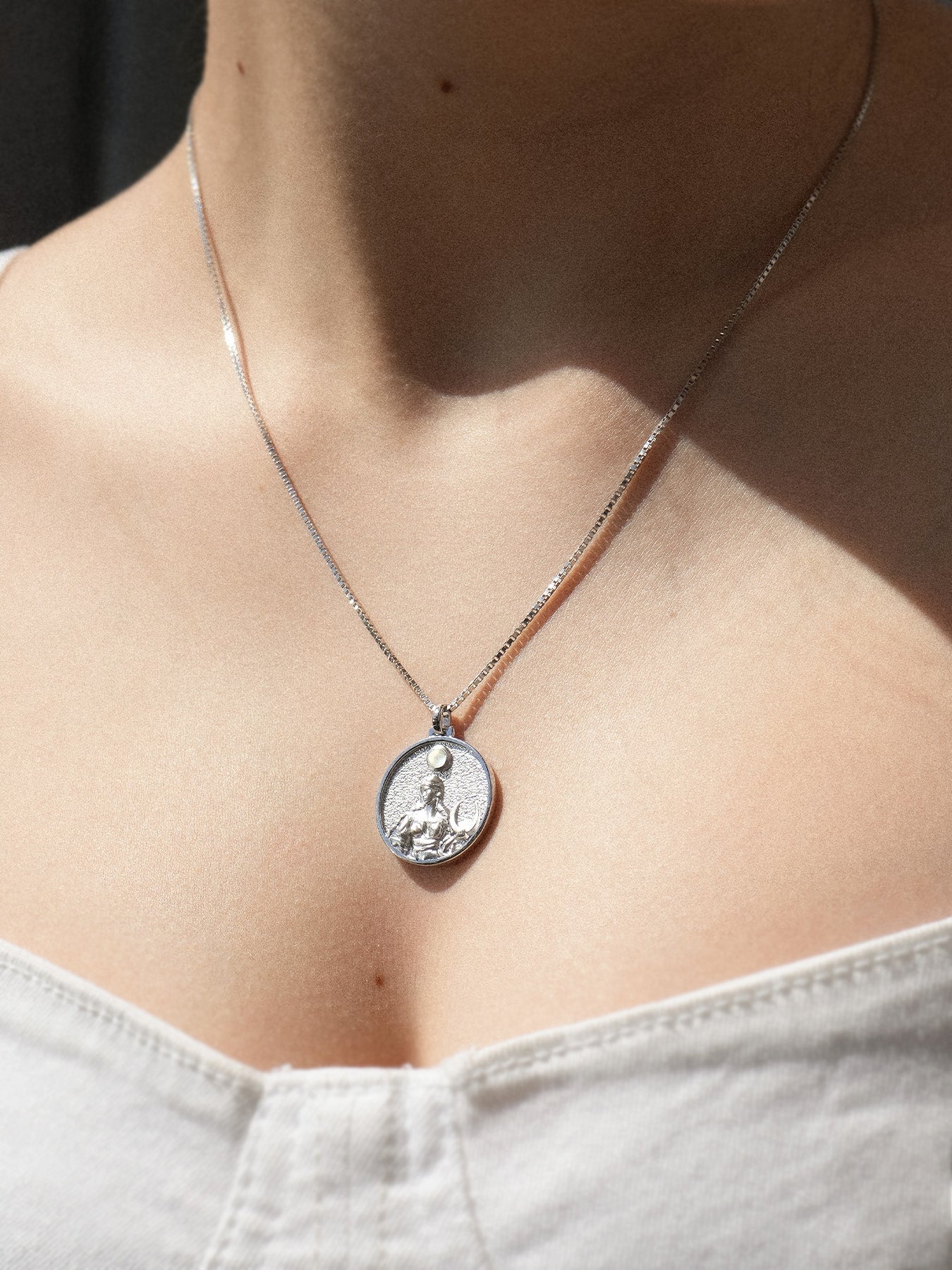 Selene - Halskette - Silber