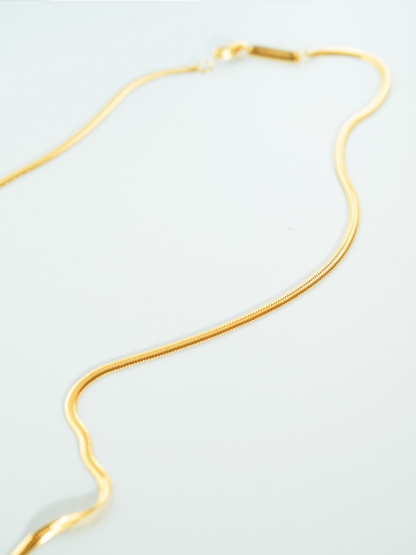 Snake - Halskette - Vermeil