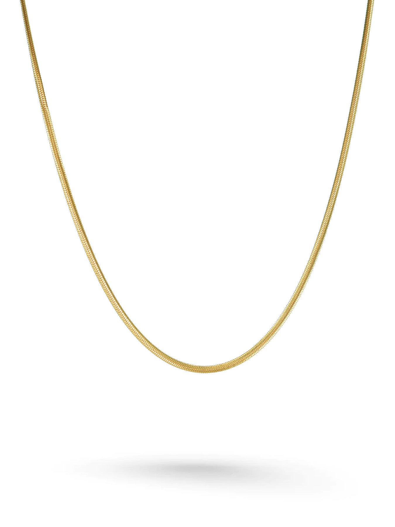 Snake - Halskette - Vermeil