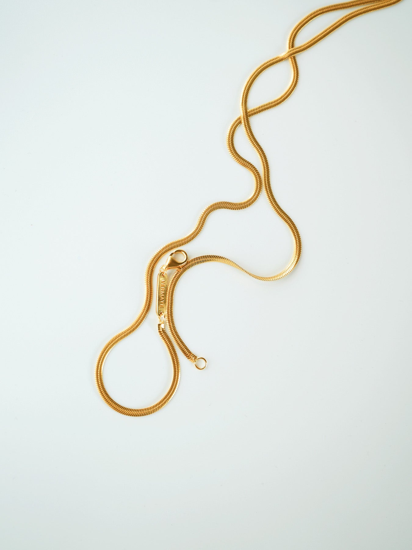 Snake - Halskette - Vermeil