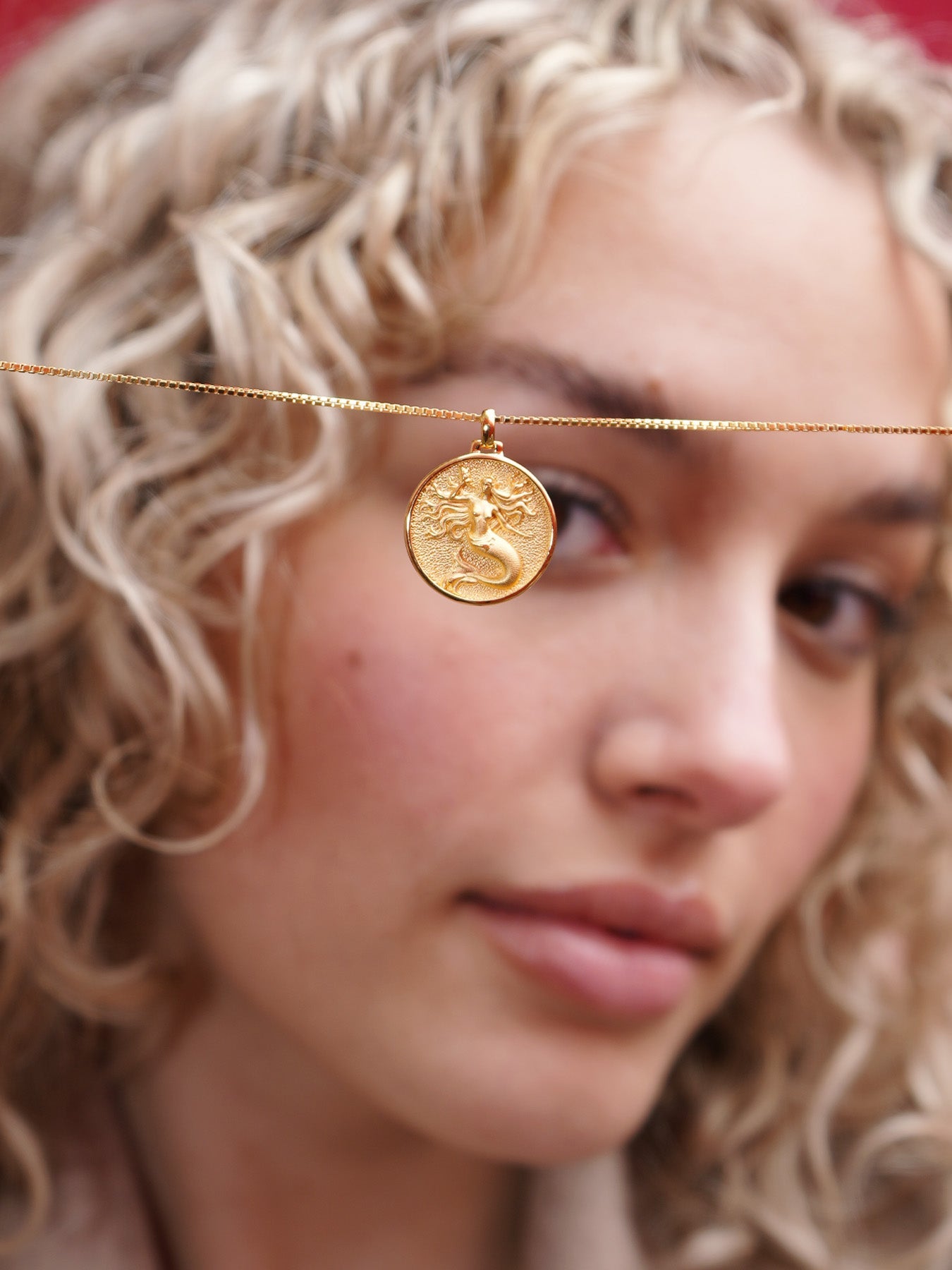 Sirene - Halskette - Vermeil