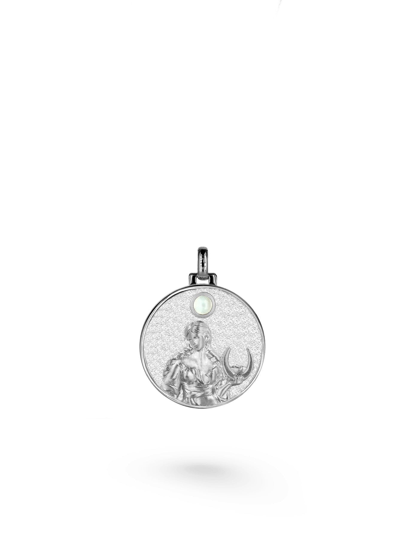 SELENE NECKLACE SILVER – Goddess of the Moon & Calm | Vermaye