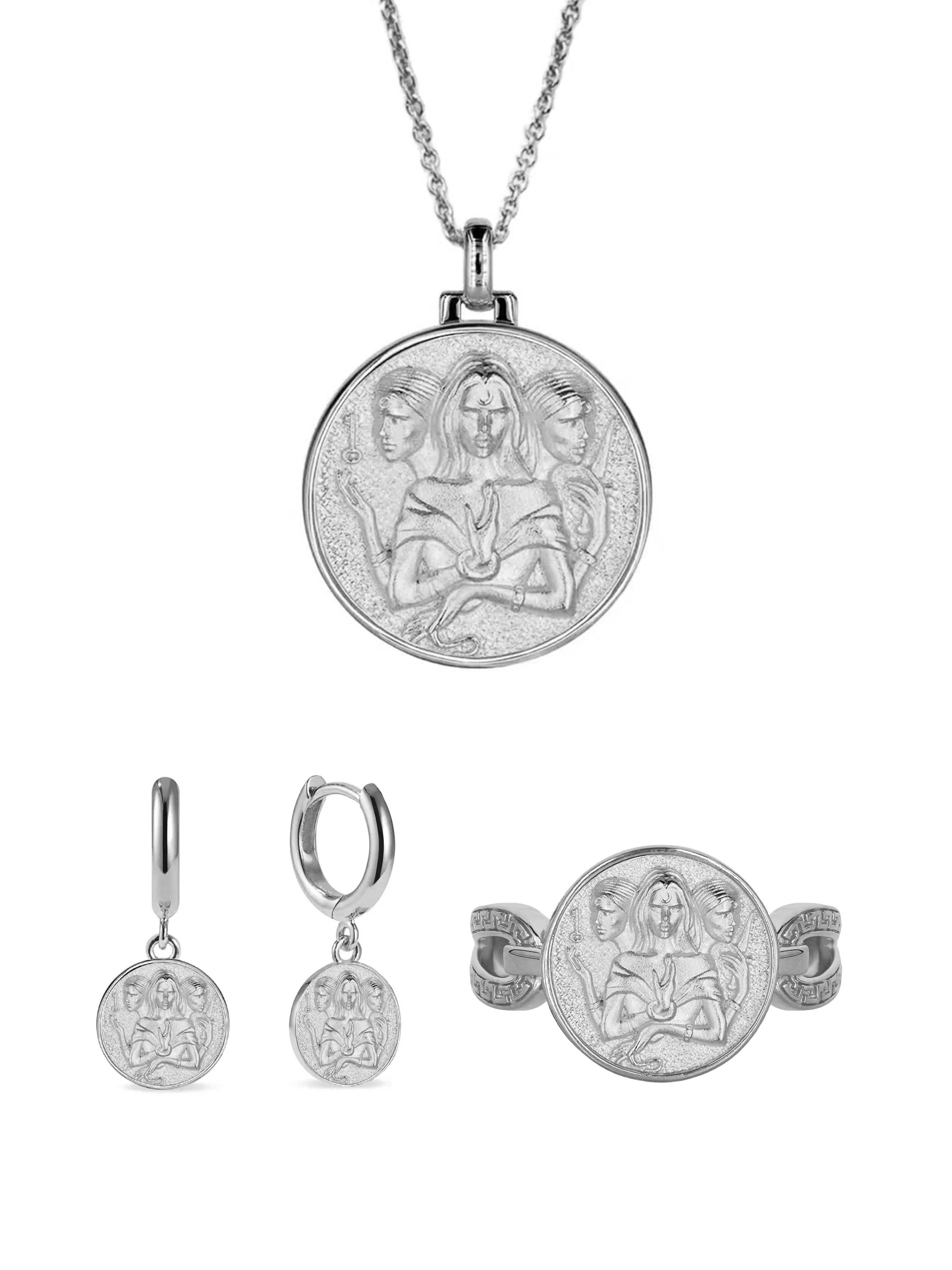 Hécate Goddess Trio – Argent