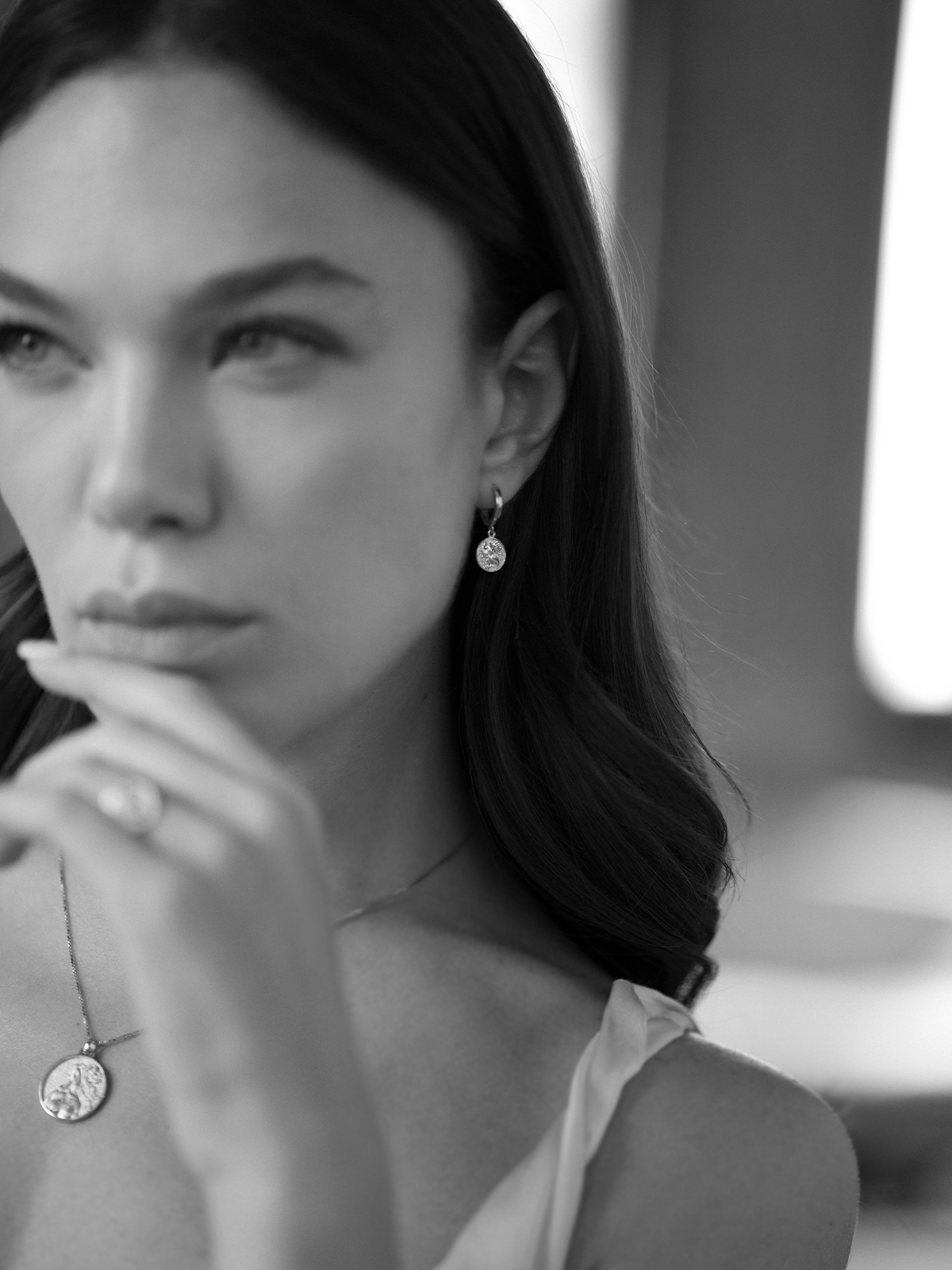 Siren Earrings Silver