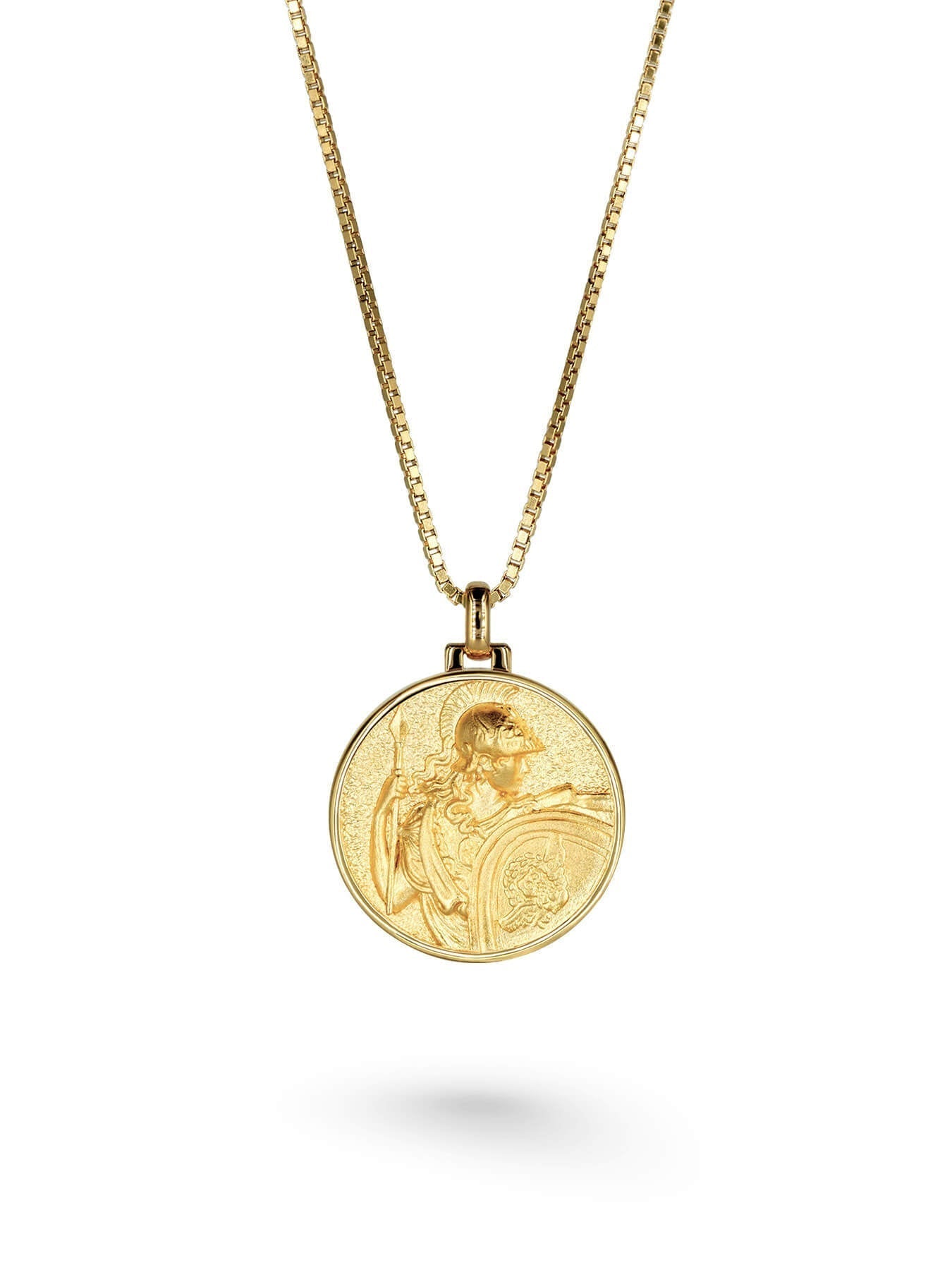 Athena - Pendant - Solid - Gold