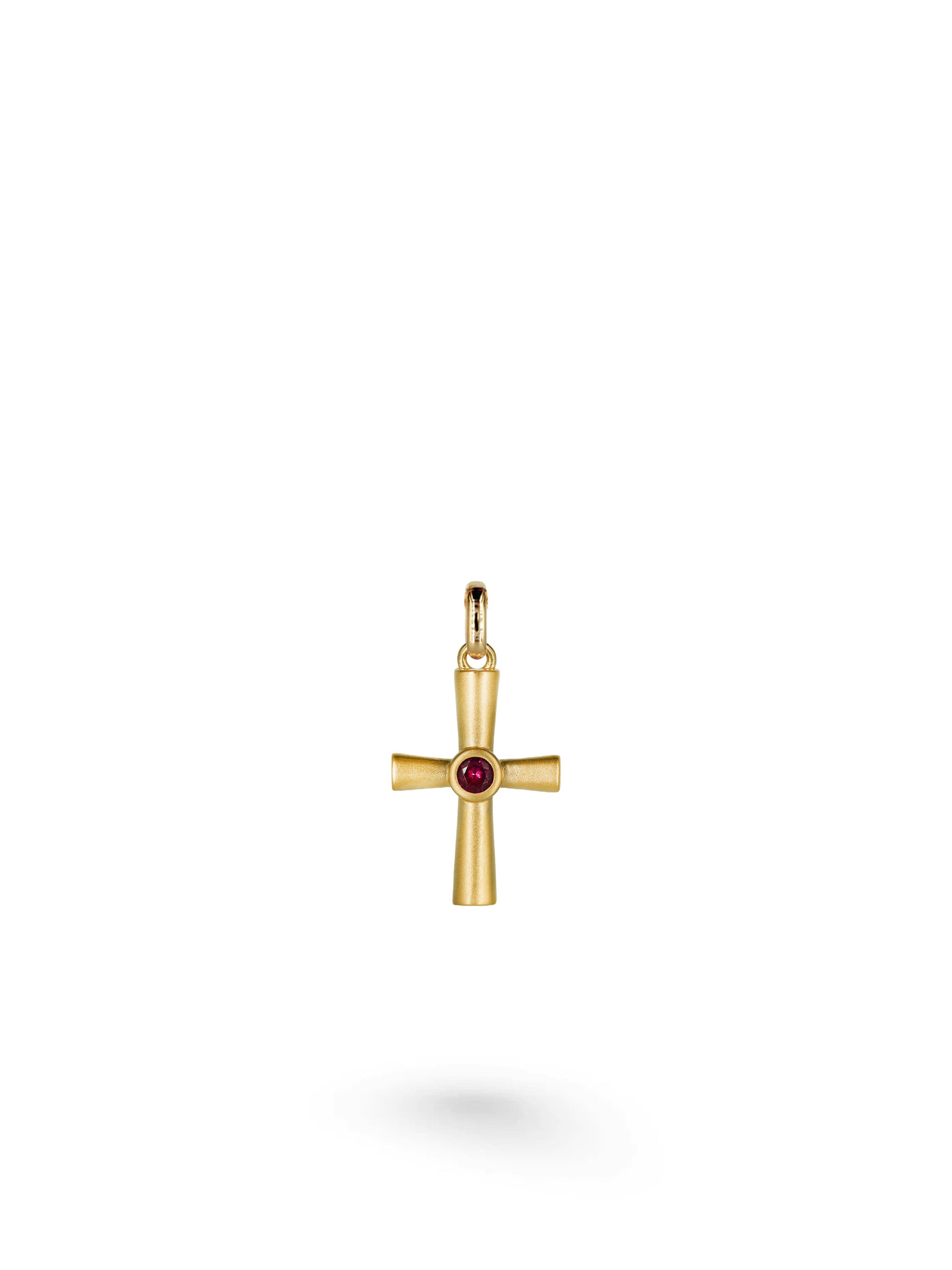 Collier Croix Sacrée Vermeil