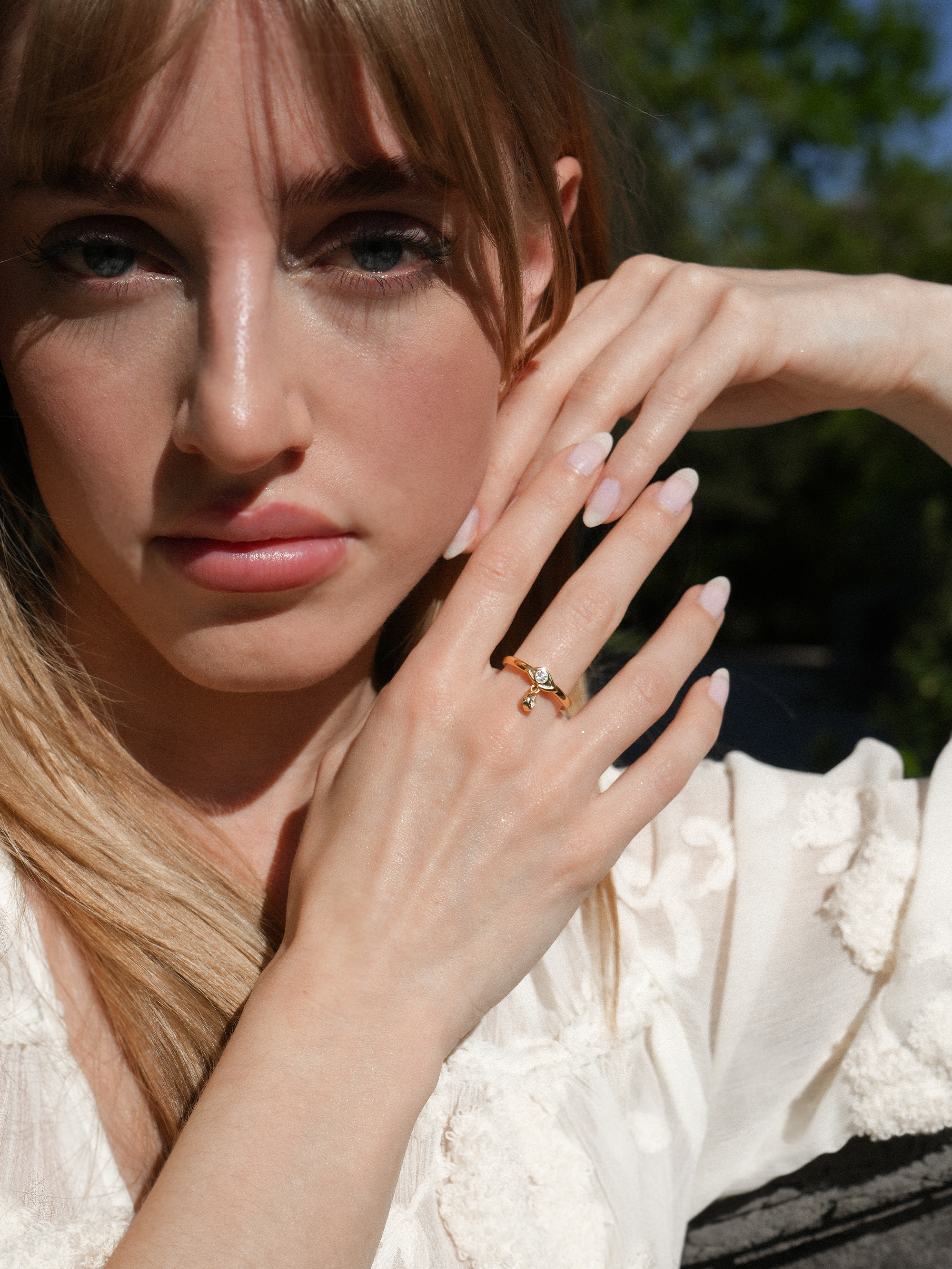 Divine Eye Ring Vermeil