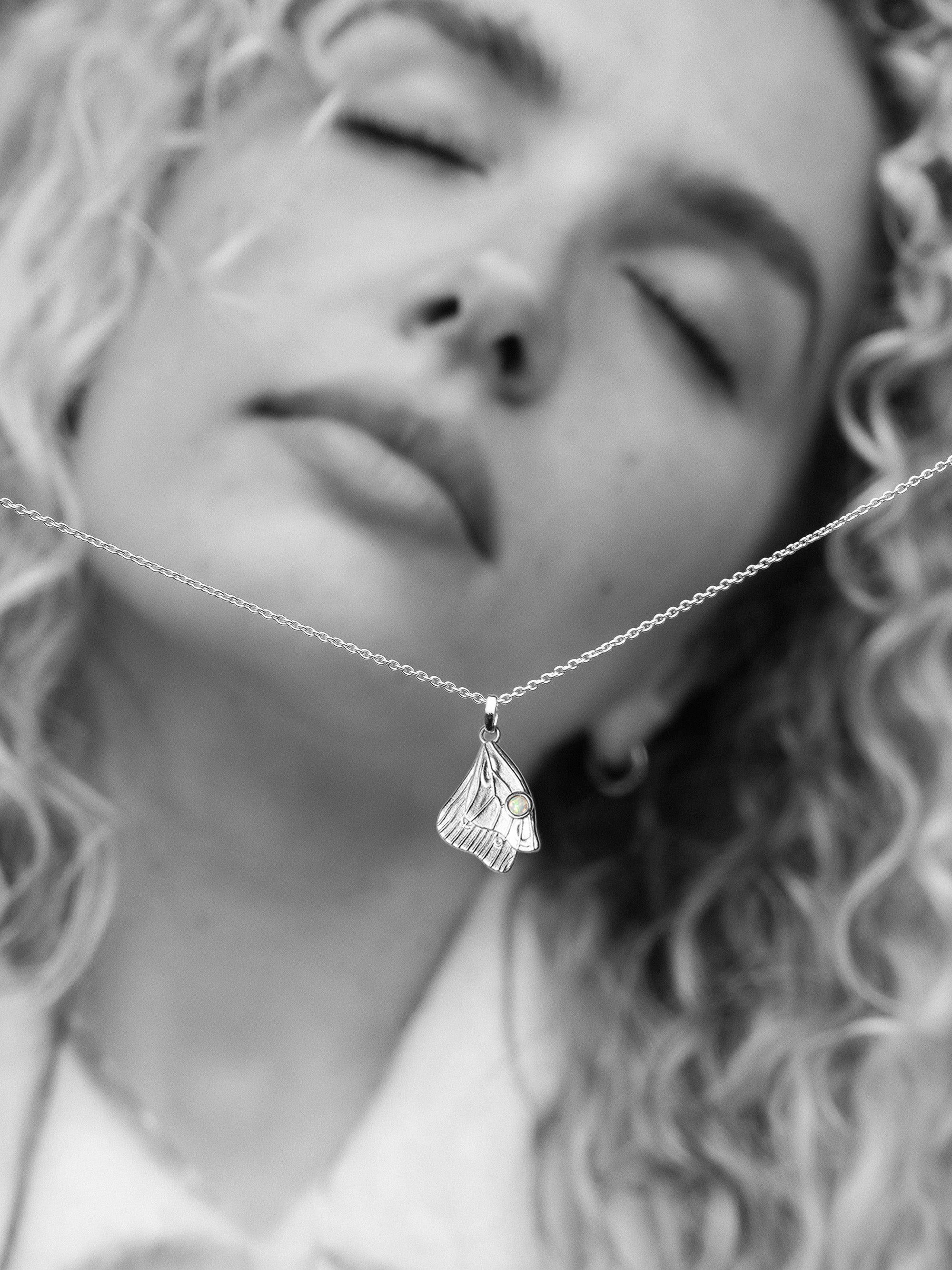 Collier Aile de Psyché Argent