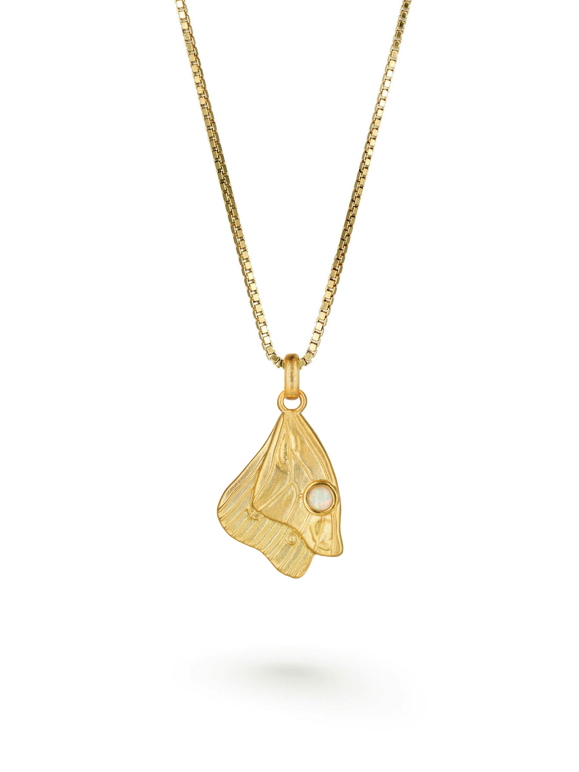 Collier Aile de Psyché Vermeil