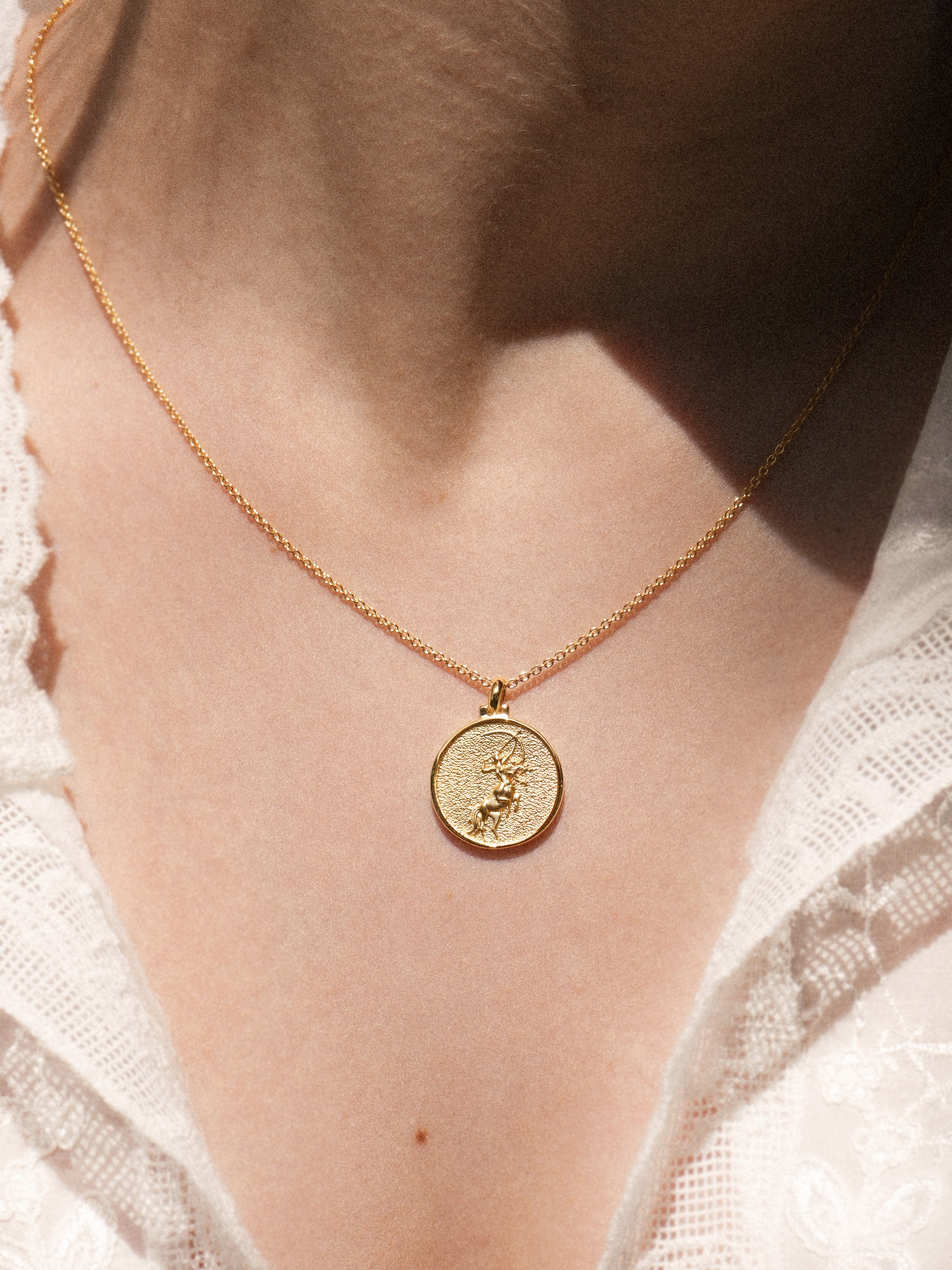 Sagittarius - Necklace - Vermeil