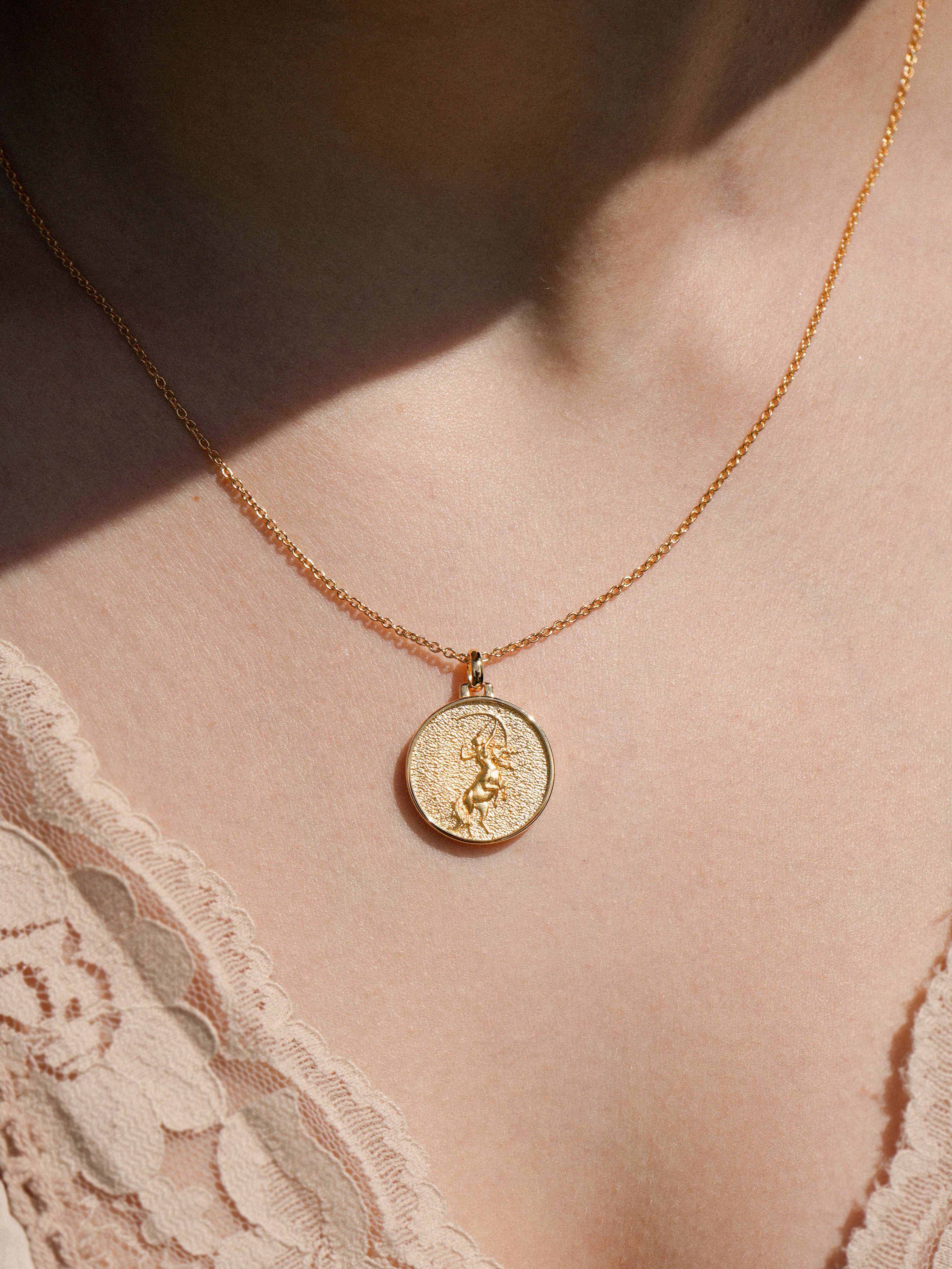 Sagittarius - Necklace - Vermeil