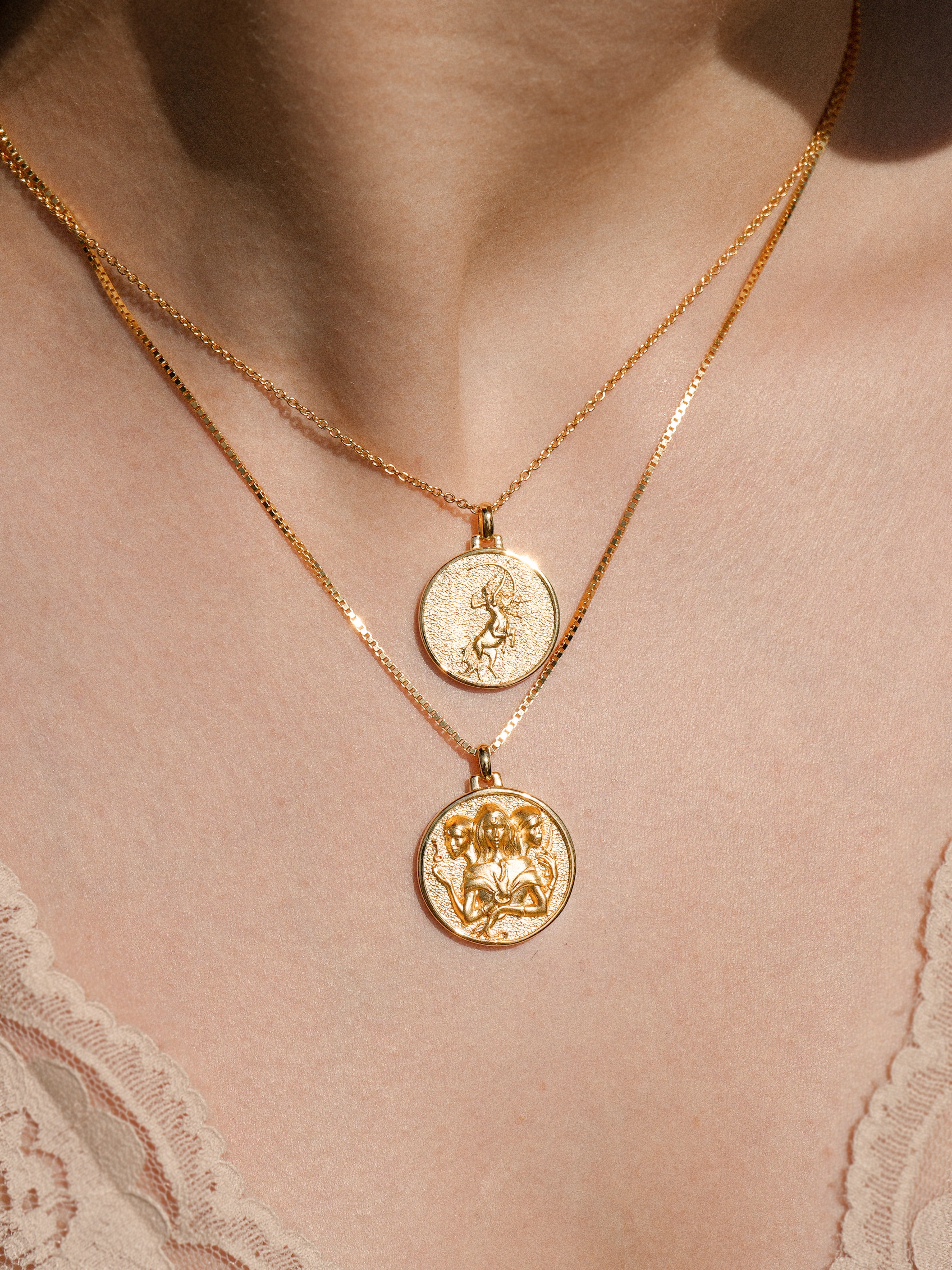 Sagittarius - Necklace - Vermeil