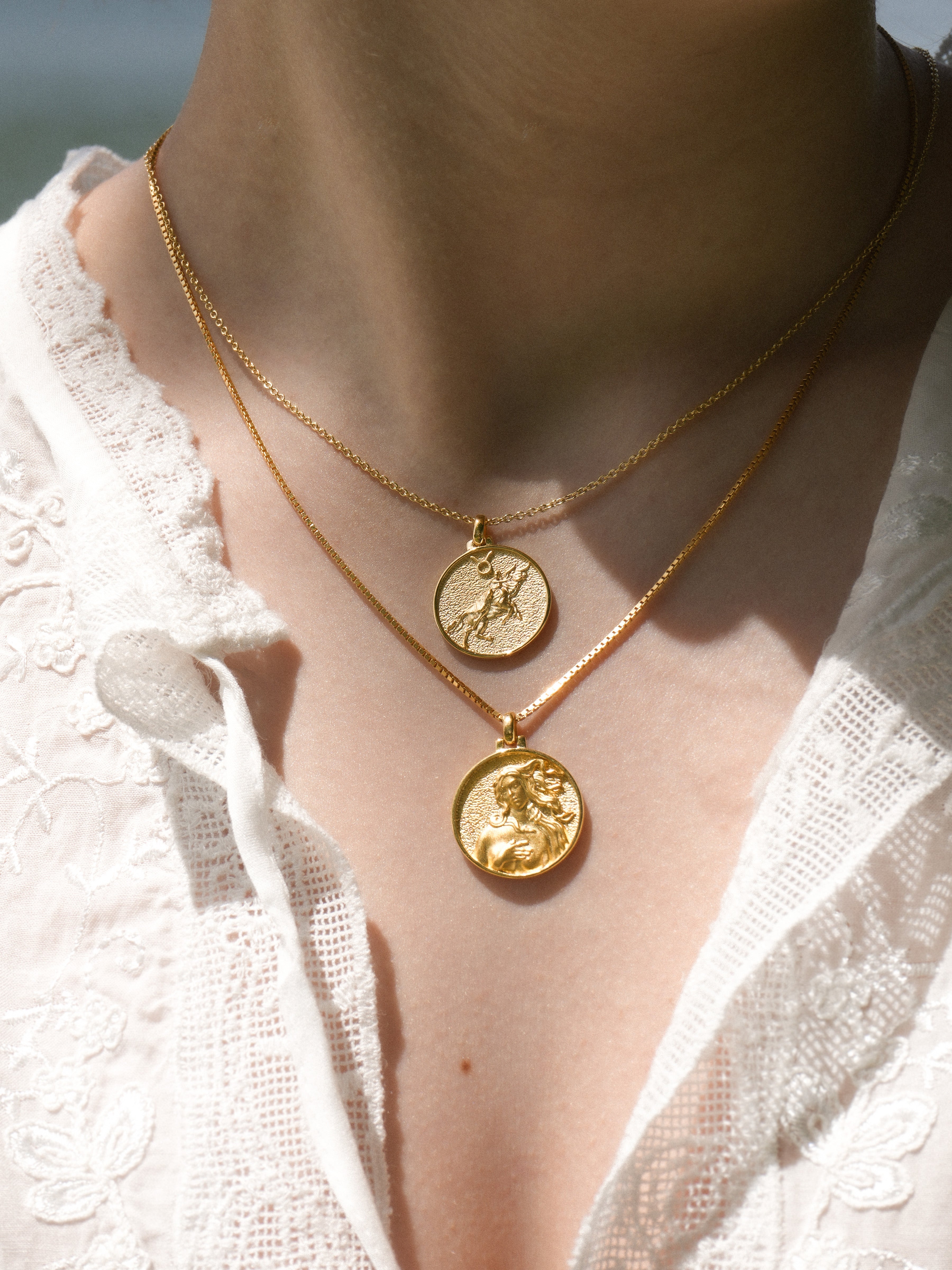 Taurus - Necklace - Vermeil