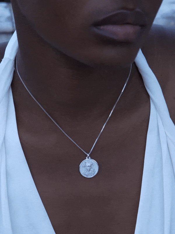 Flora - Necklace - Silver